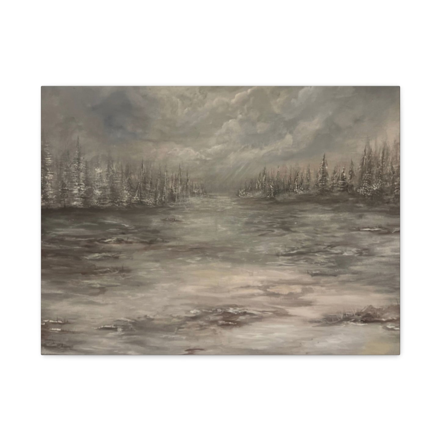 "Among the Evergreens" Fine Art Print