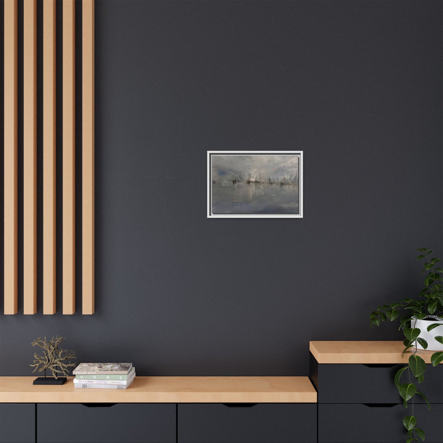 Weight of the Sky" Fine Art Print - Framed