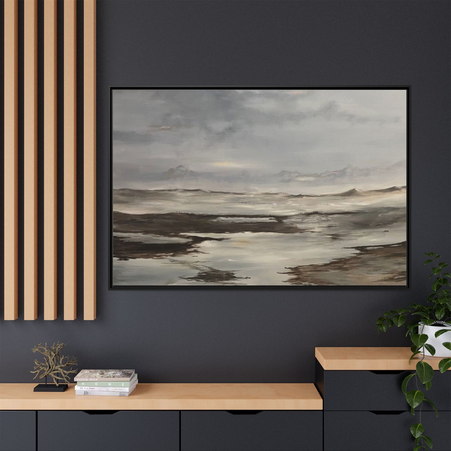 "In the Bog" Fine Art Print - Framed