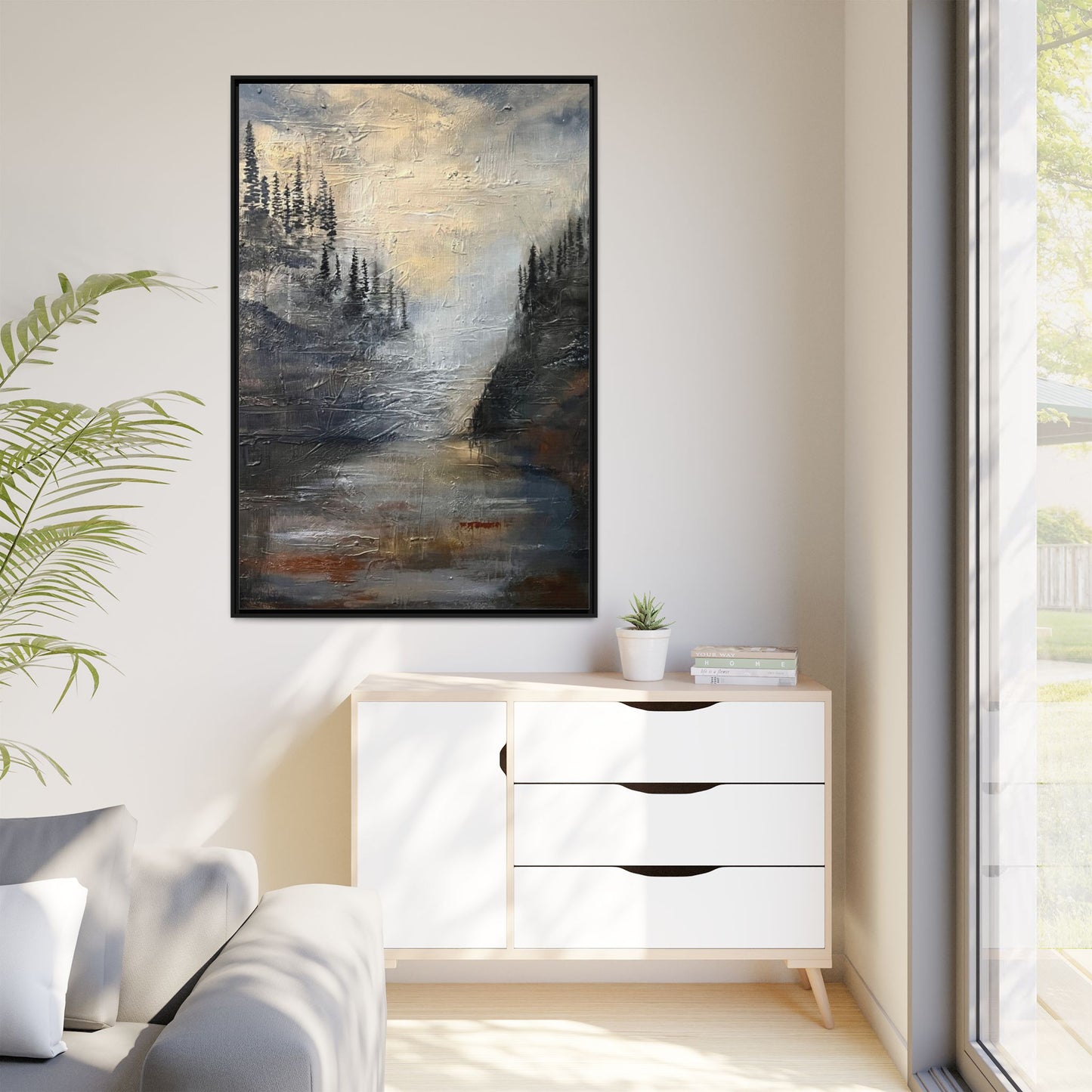 "Valley of Stillness" Fine Art Print - Framed