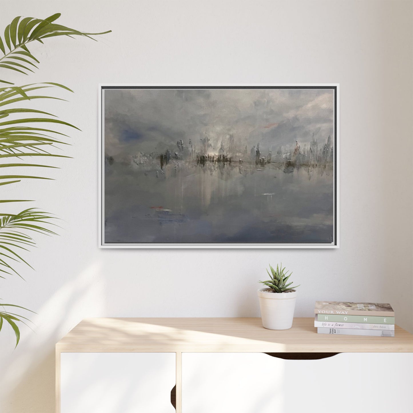 Weight of the Sky" Fine Art Print - Framed