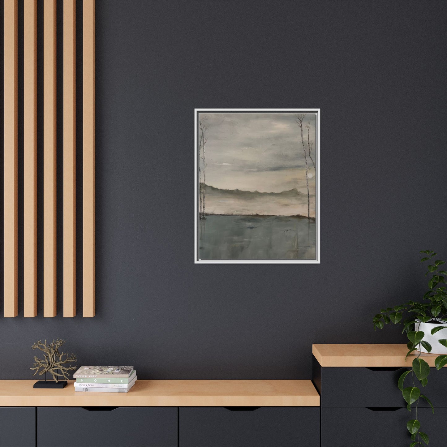 "Veil of Morning Light" Fine Art Print - Framed