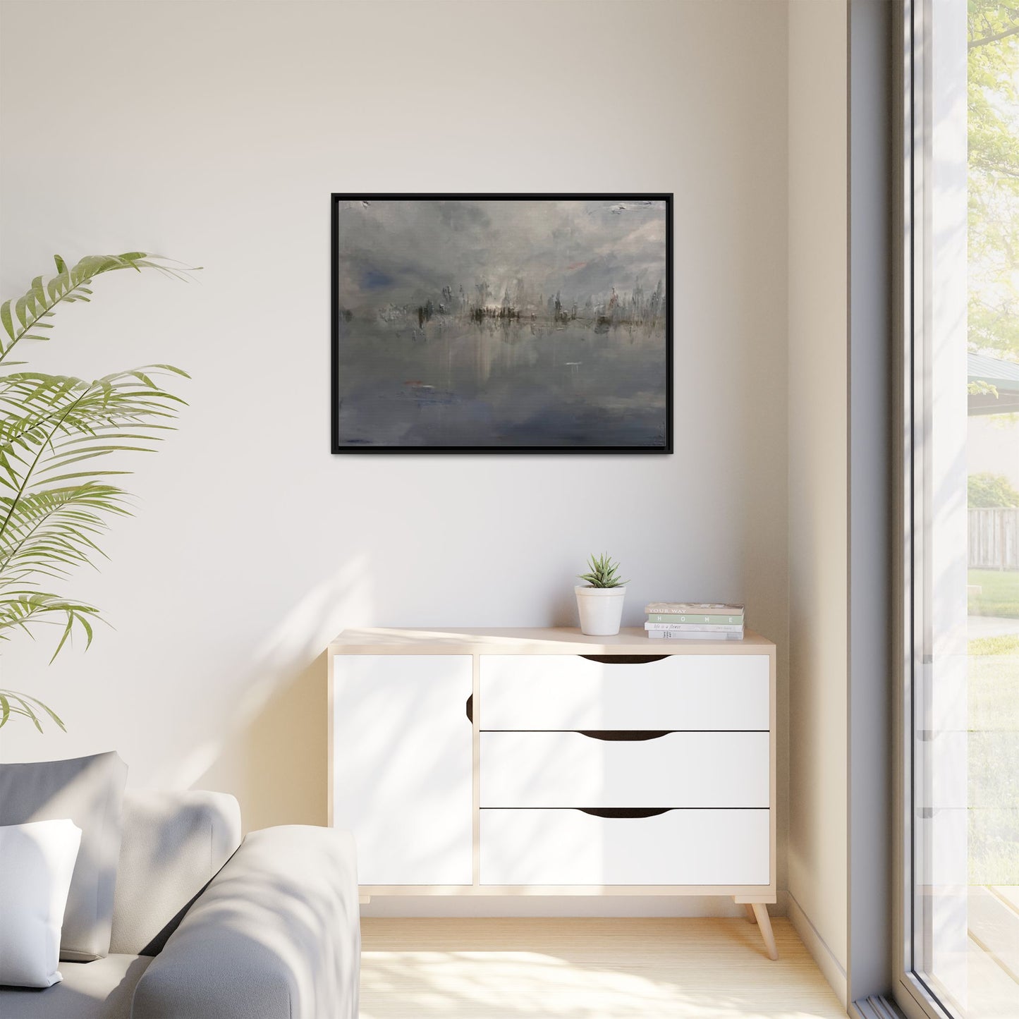Weight of the Sky" Fine Art Print - Framed