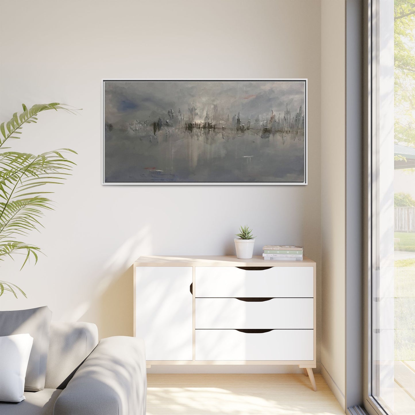 Weight of the Sky" Fine Art Print - Framed