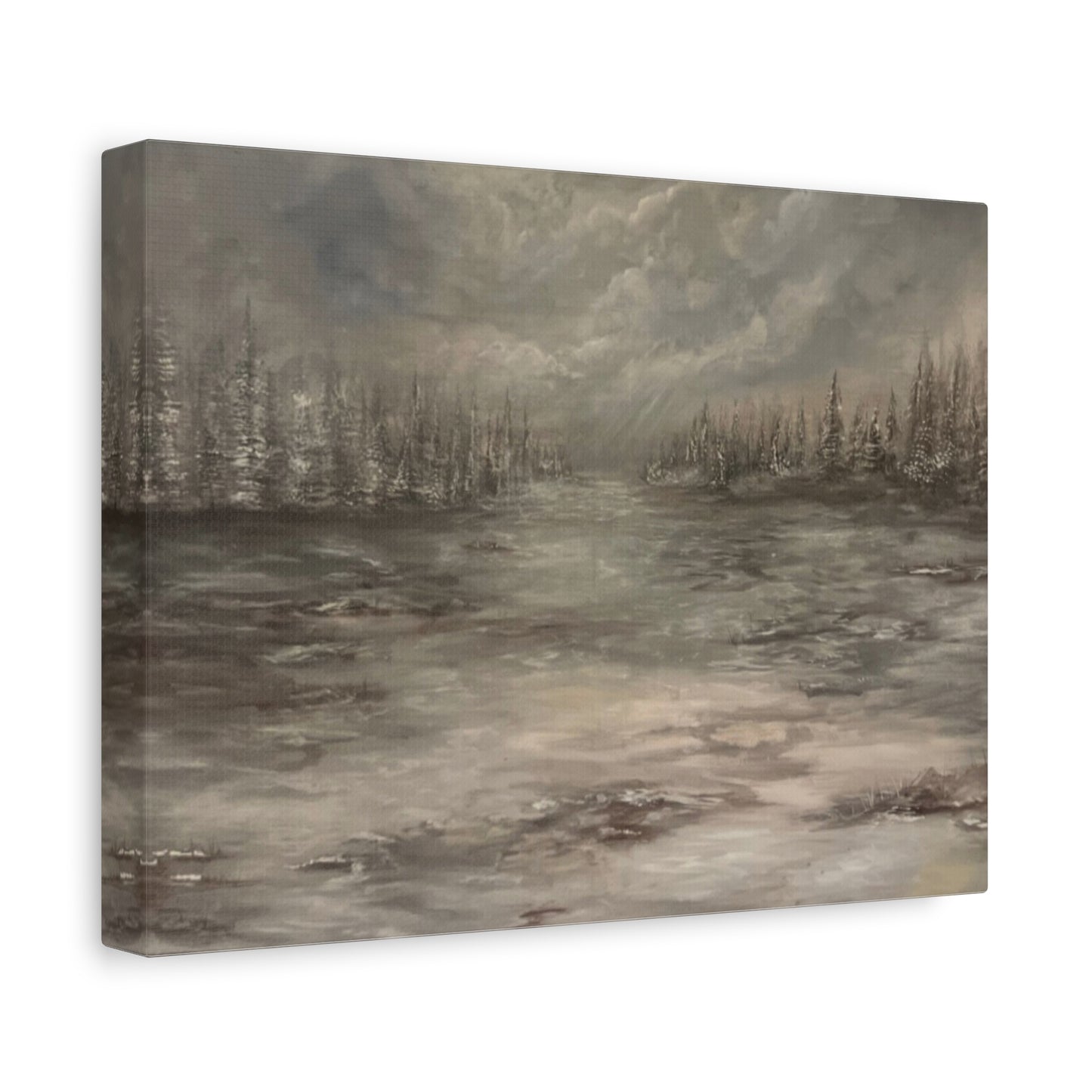 "Among the Evergreens" Fine Art Print