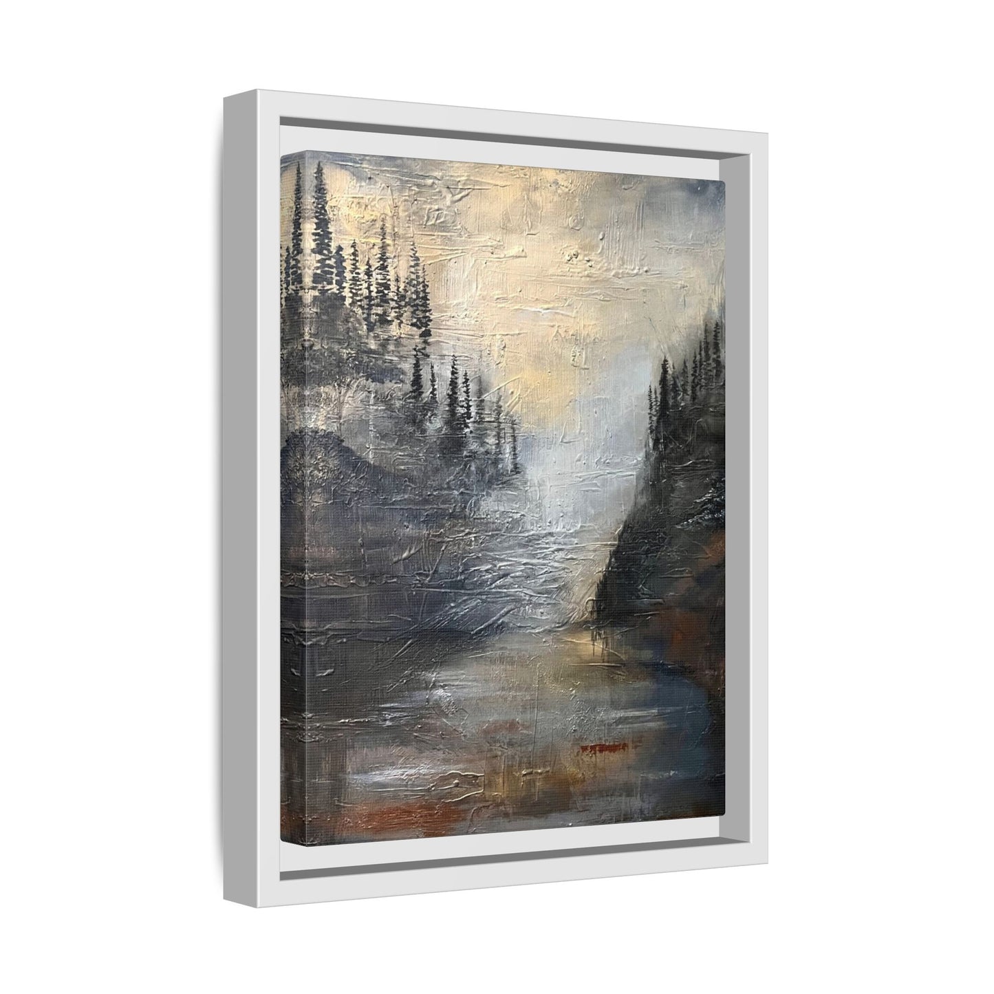 "Valley of Stillness" Fine Art Print - Framed