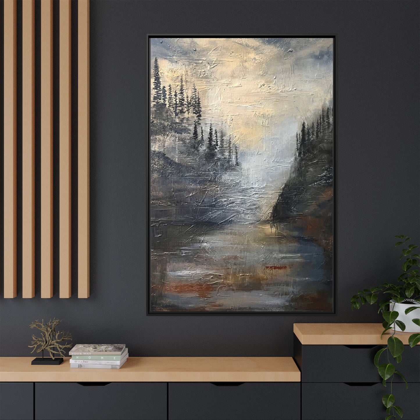 "Valley of Stillness" Fine Art Print - Framed