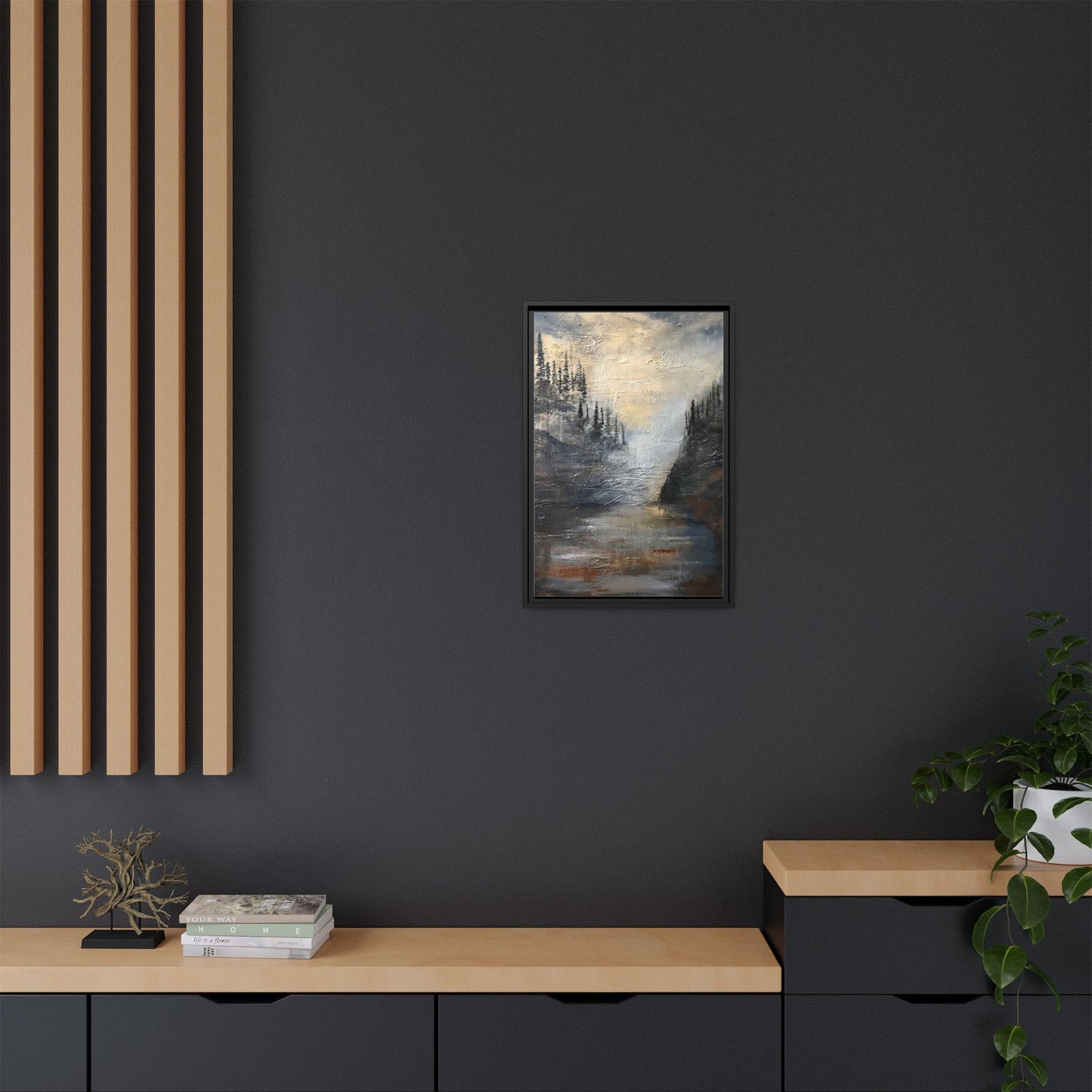 "Valley of Stillness" Fine Art Print - Framed
