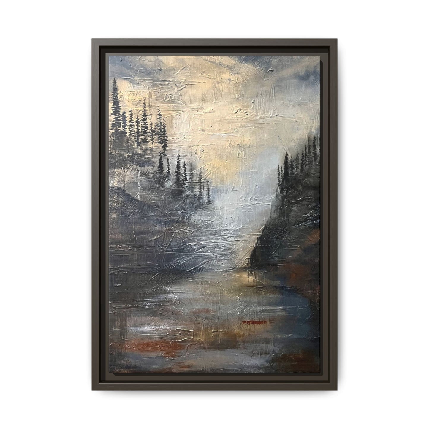 "Valley of Stillness" Fine Art Print - Framed