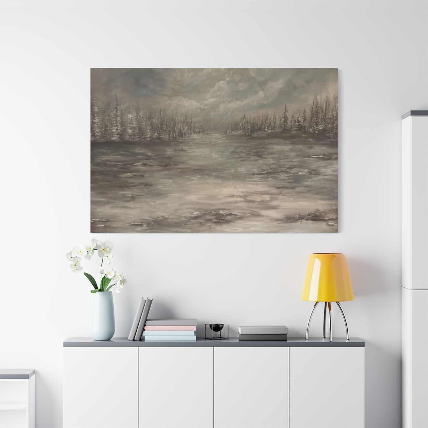 "Among the Evergreens" Fine Art Print