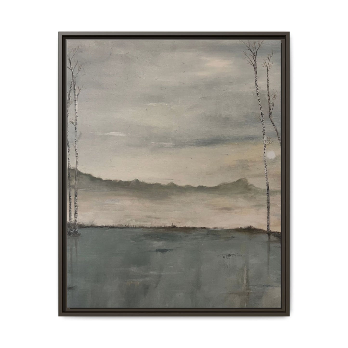 "Veil of Morning Light" Fine Art Print - Framed