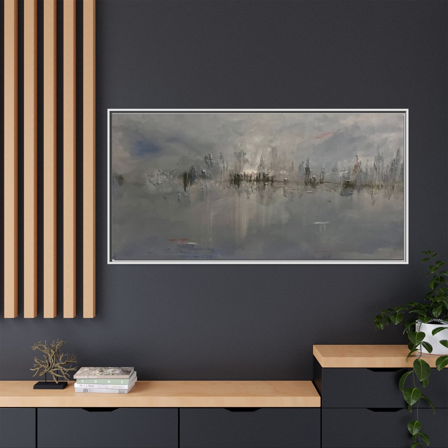 Weight of the Sky" Fine Art Print - Framed