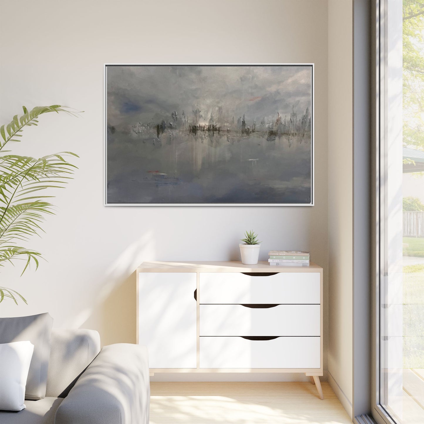 Weight of the Sky" Fine Art Print - Framed