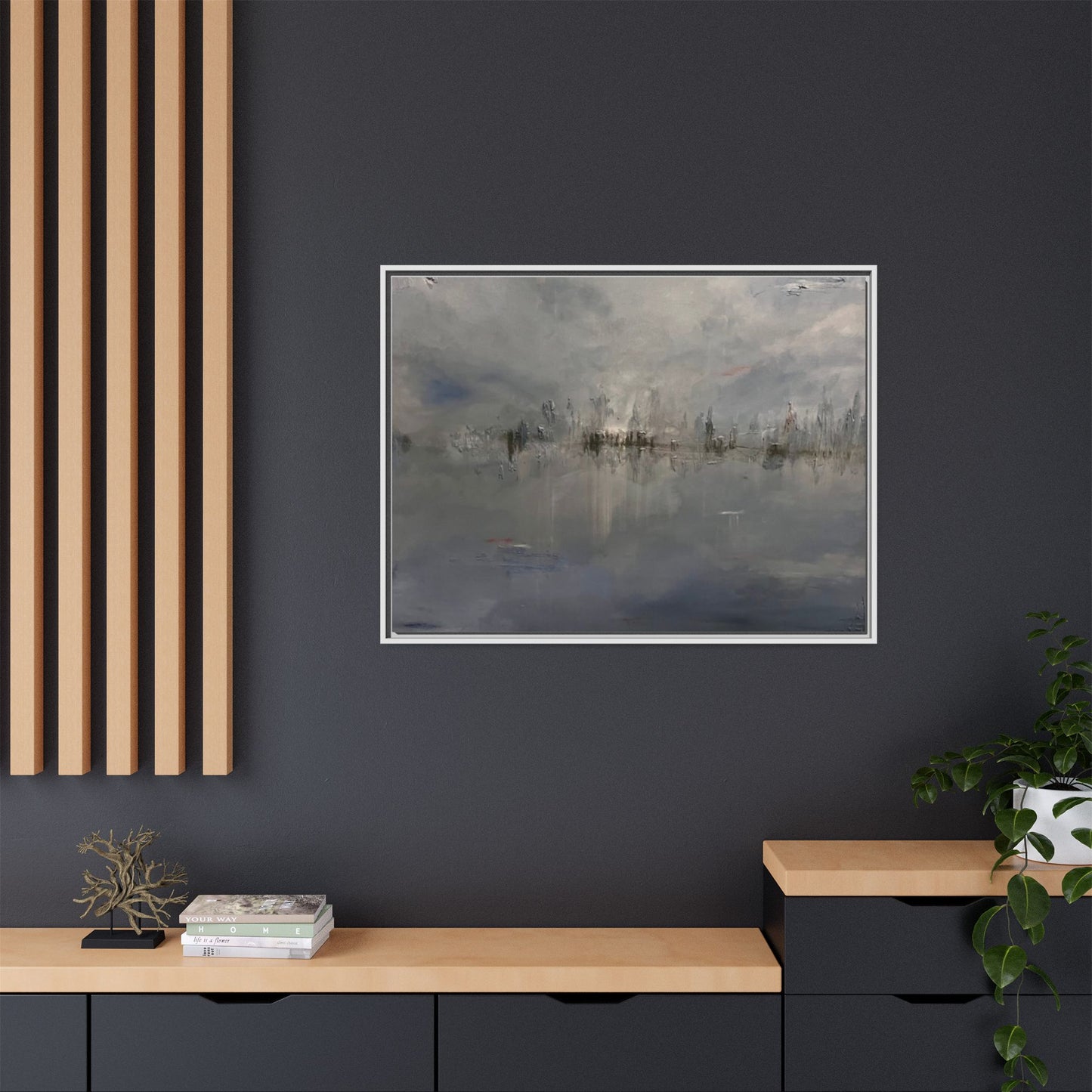 Weight of the Sky" Fine Art Print - Framed