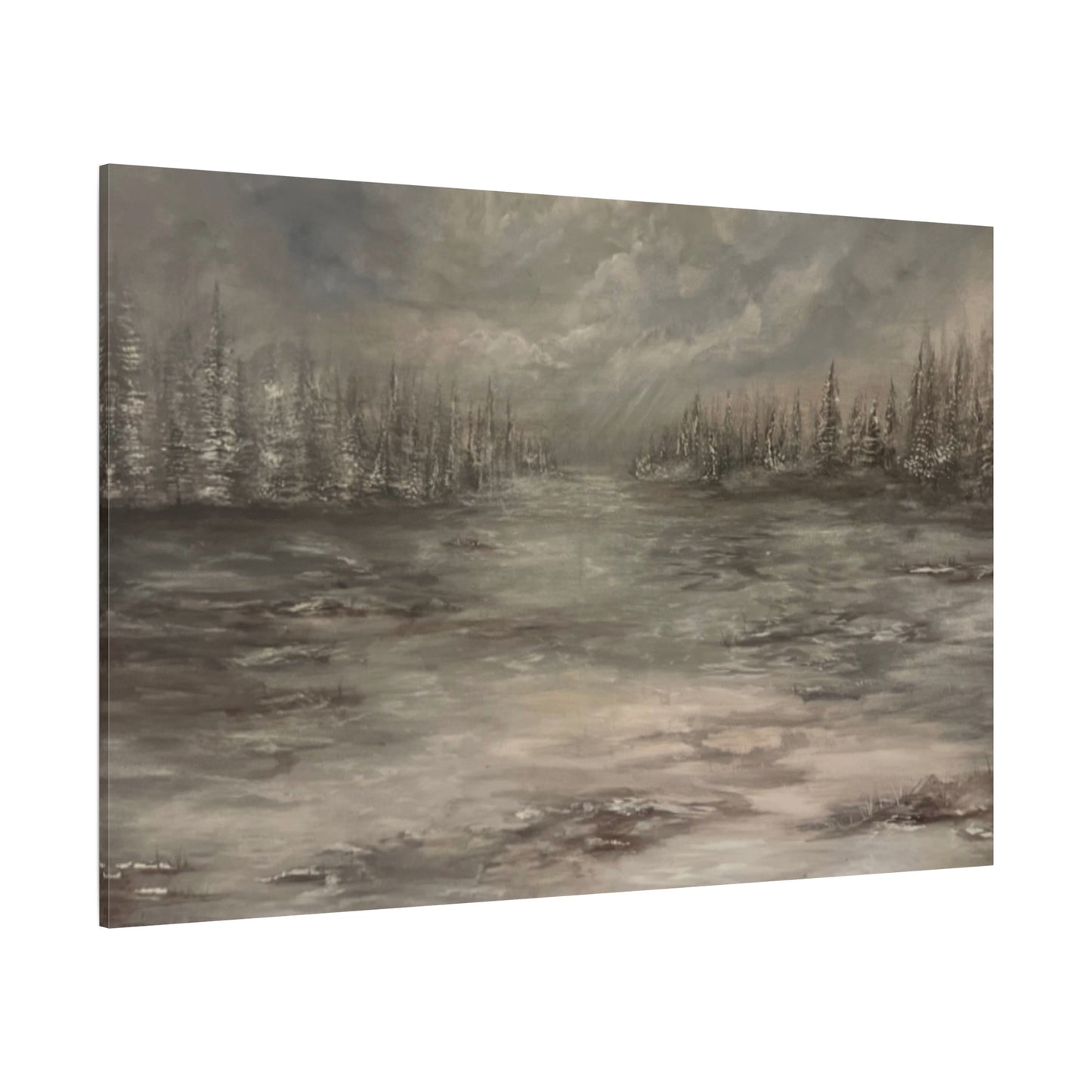 "Among the Evergreens" Fine Art Print
