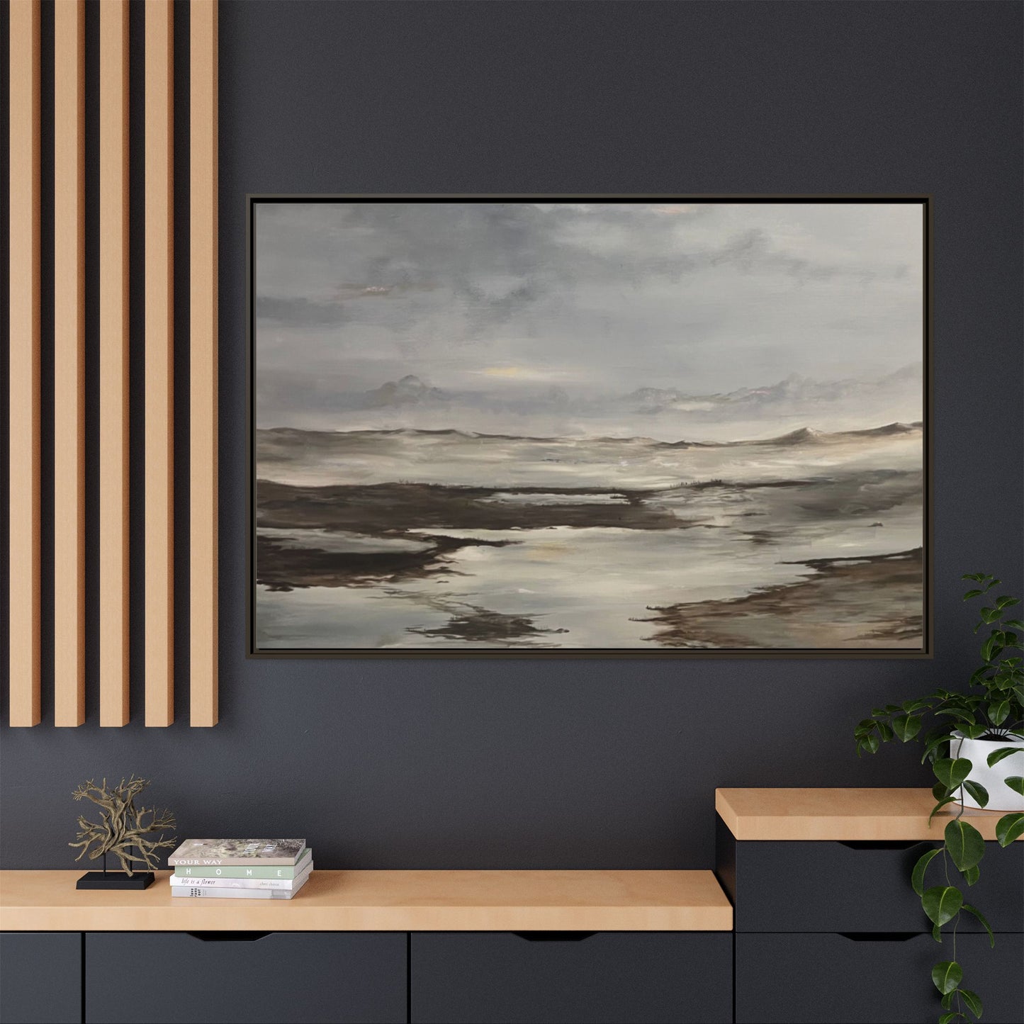 "In the Bog" Fine Art Print - Framed