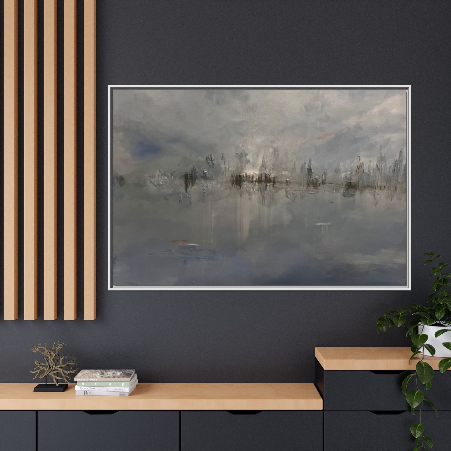 Weight of the Sky" Fine Art Print - Framed