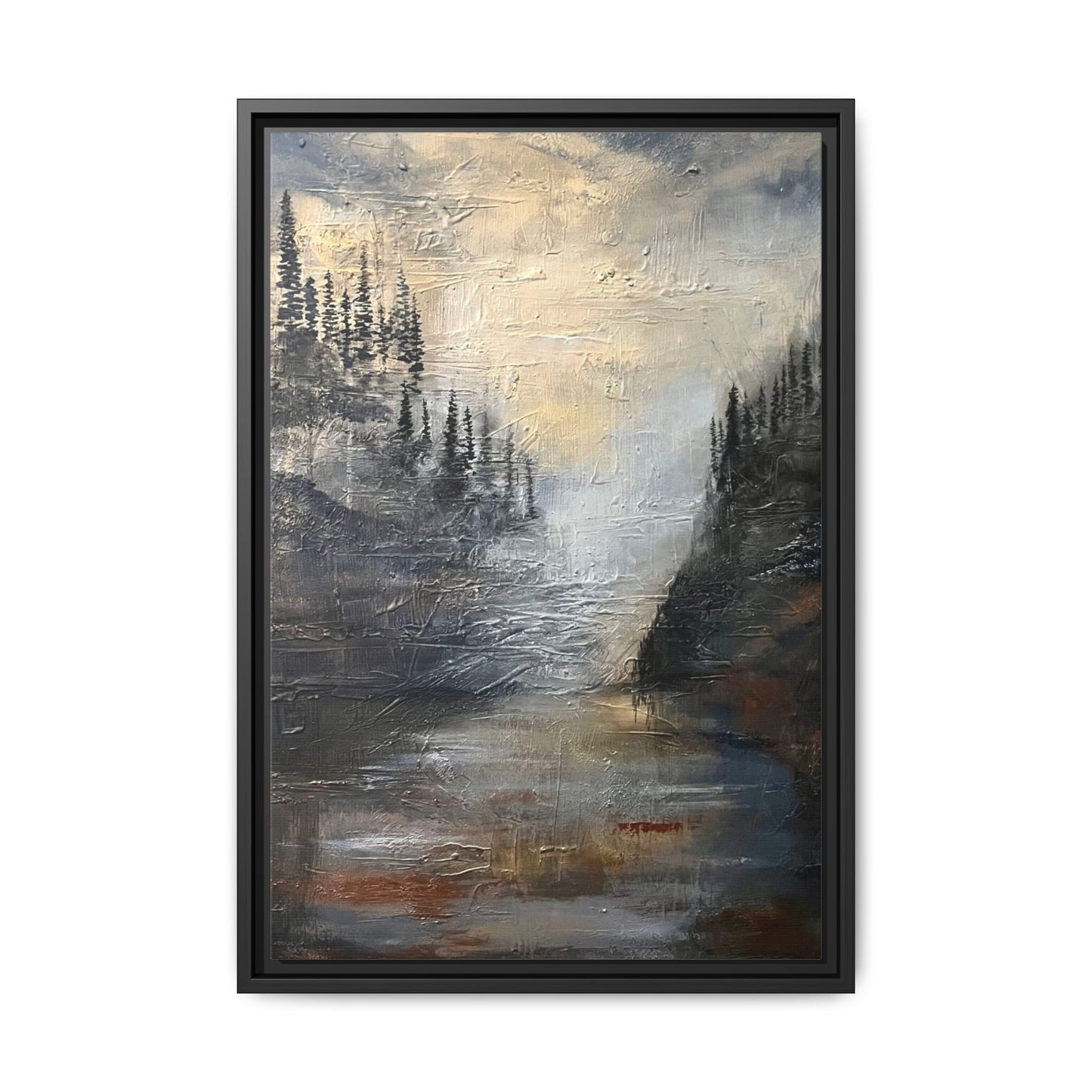 "Valley of Stillness" Fine Art Print - Framed