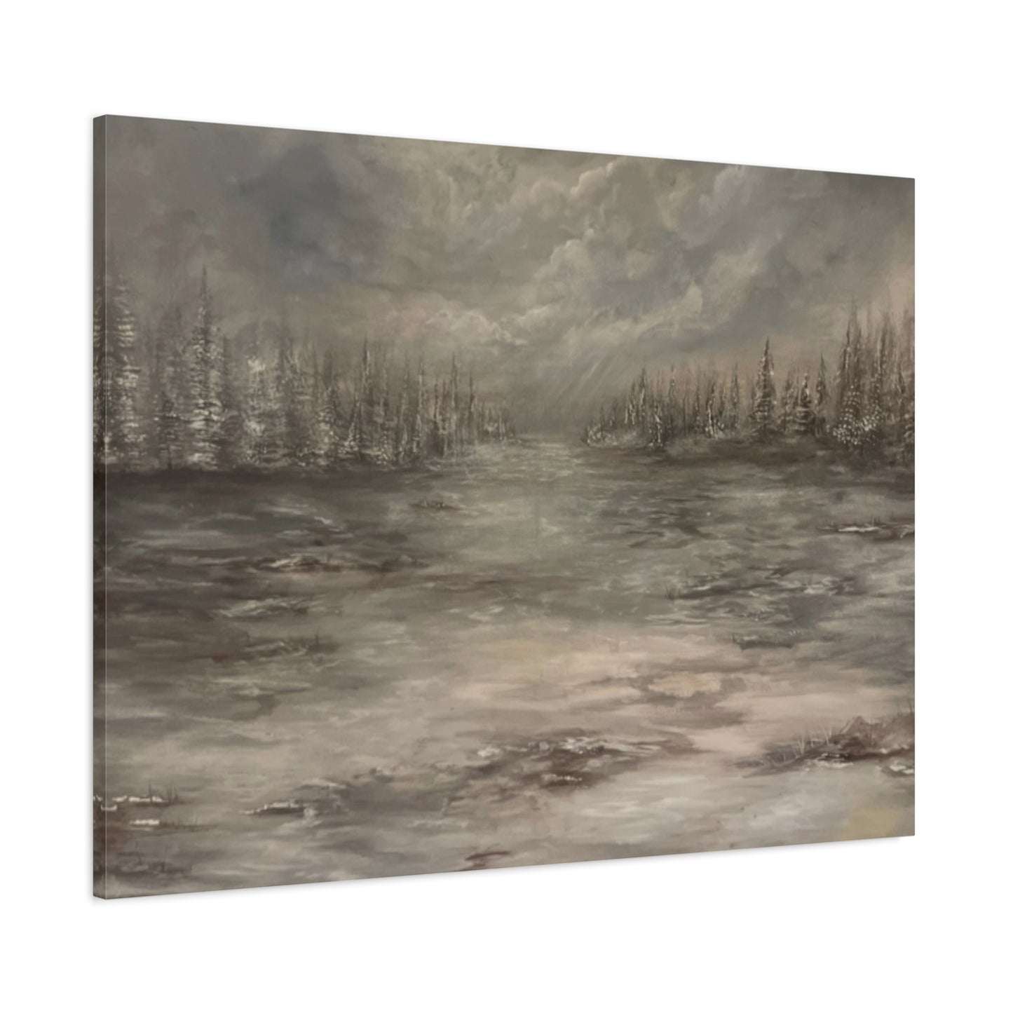 "Among the Evergreens" Fine Art Print