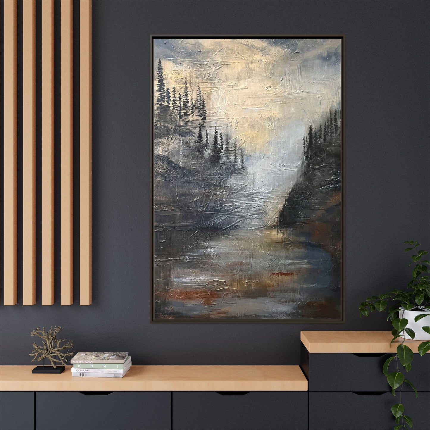 "Valley of Stillness" Fine Art Print - Framed