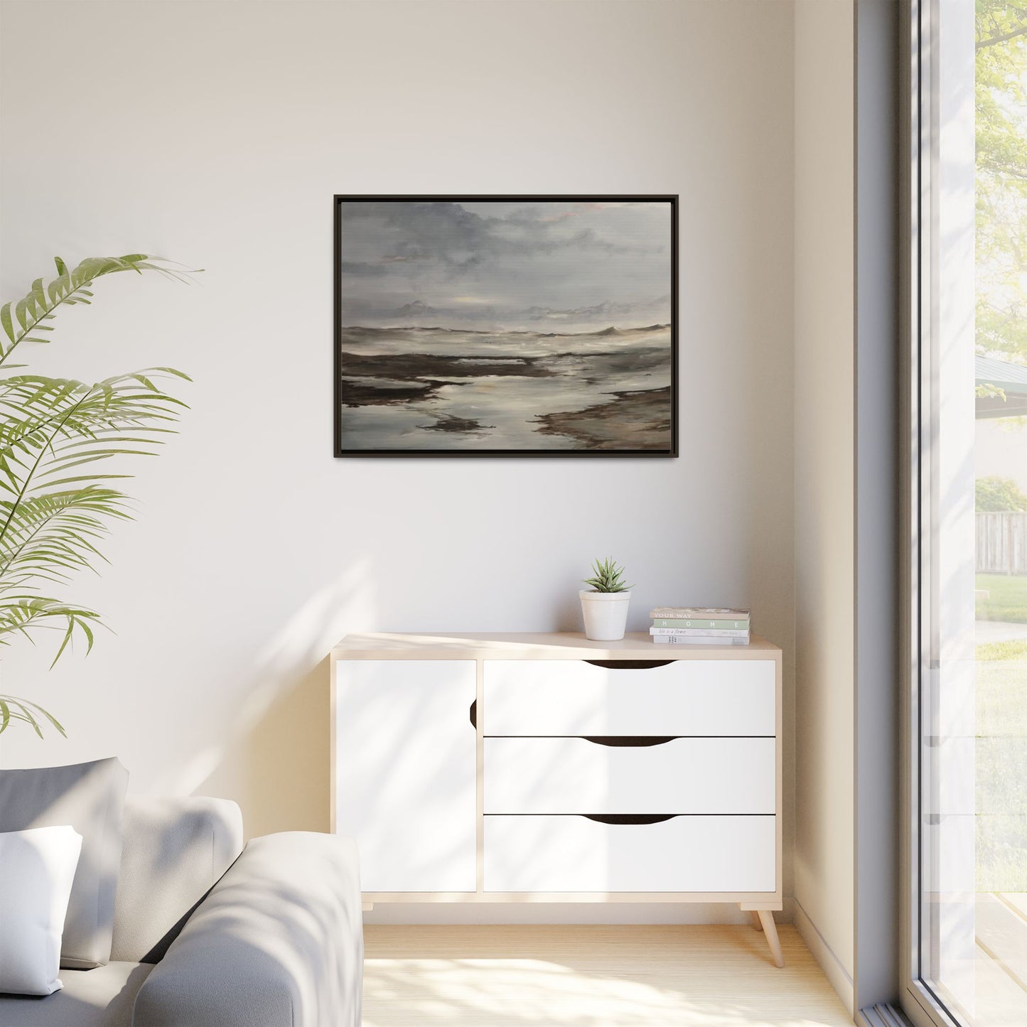 "In the Bog" Fine Art Print - Framed