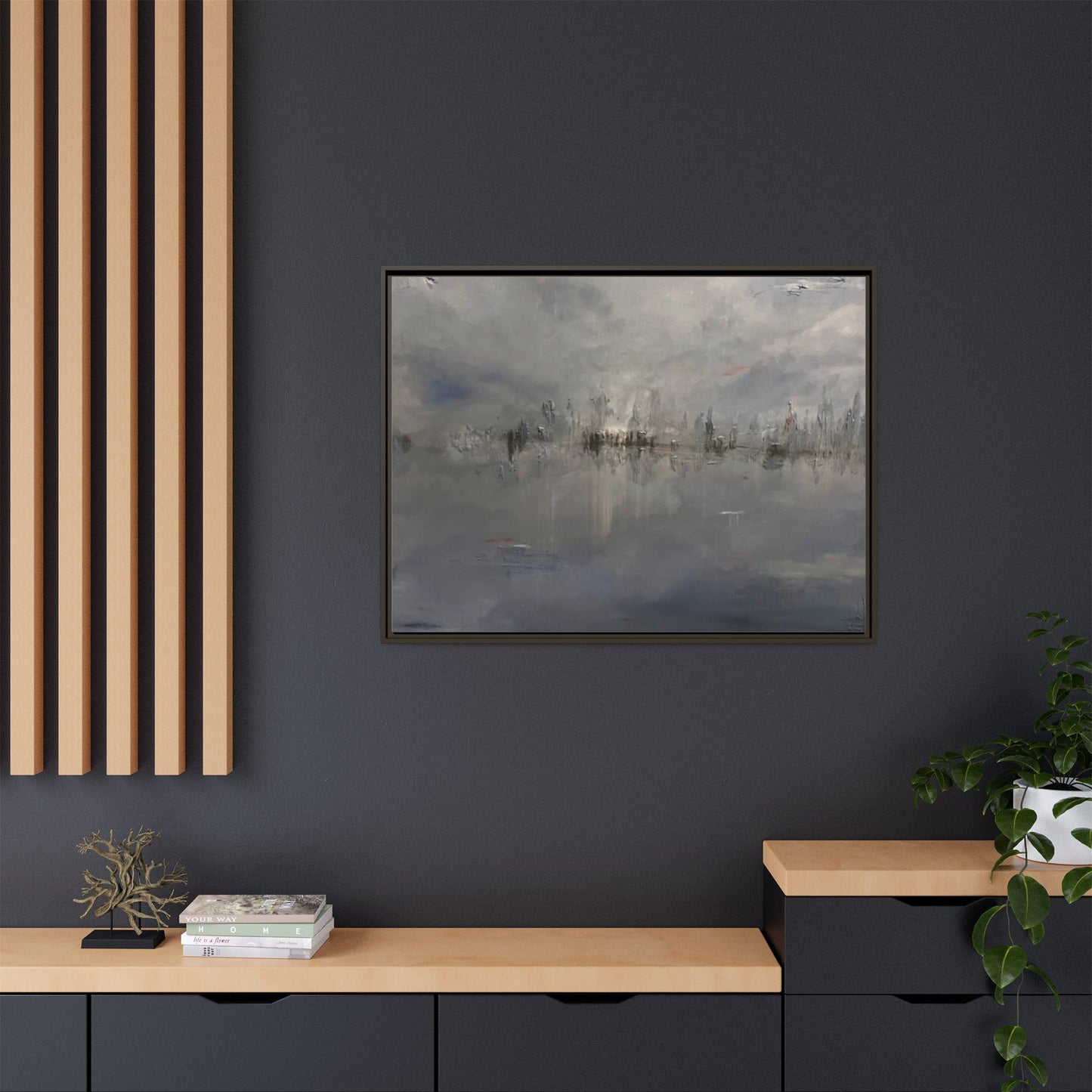 Weight of the Sky" Fine Art Print - Framed