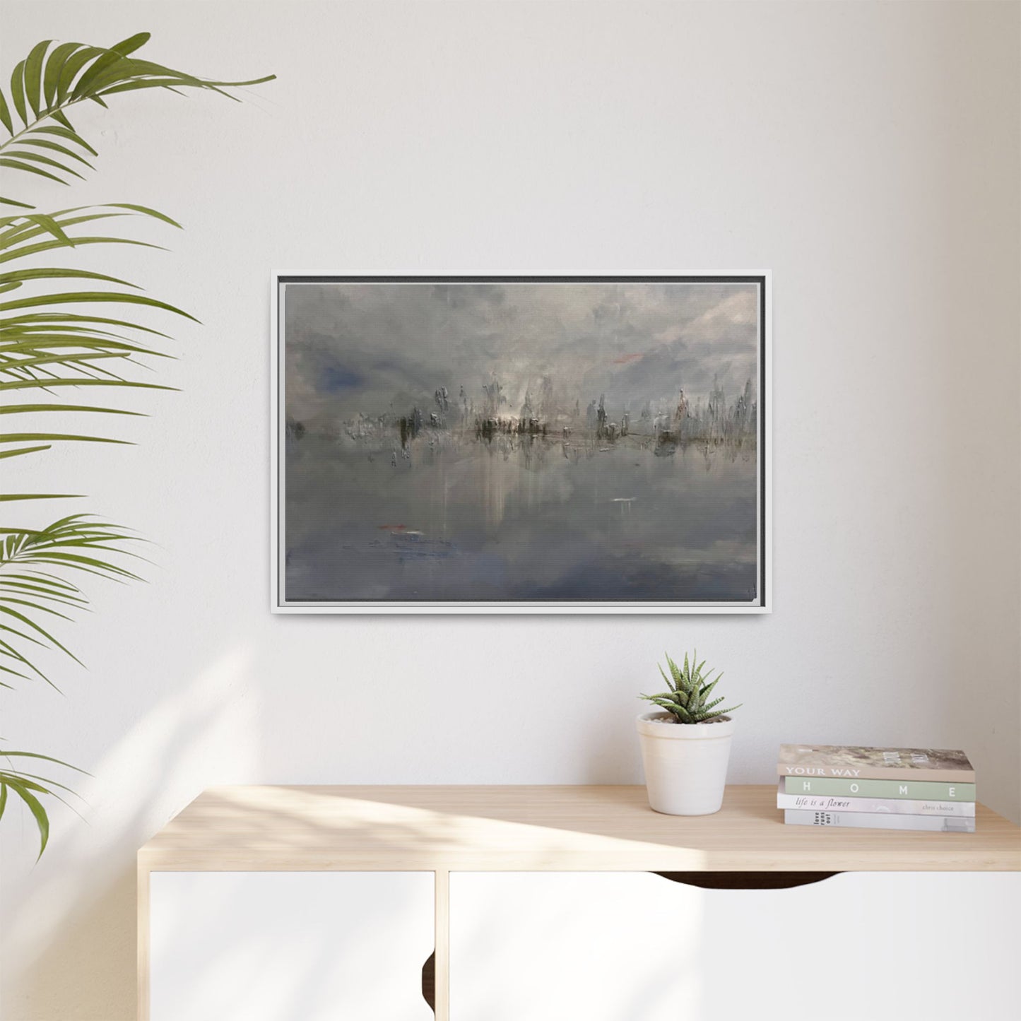 Weight of the Sky" Fine Art Print - Framed