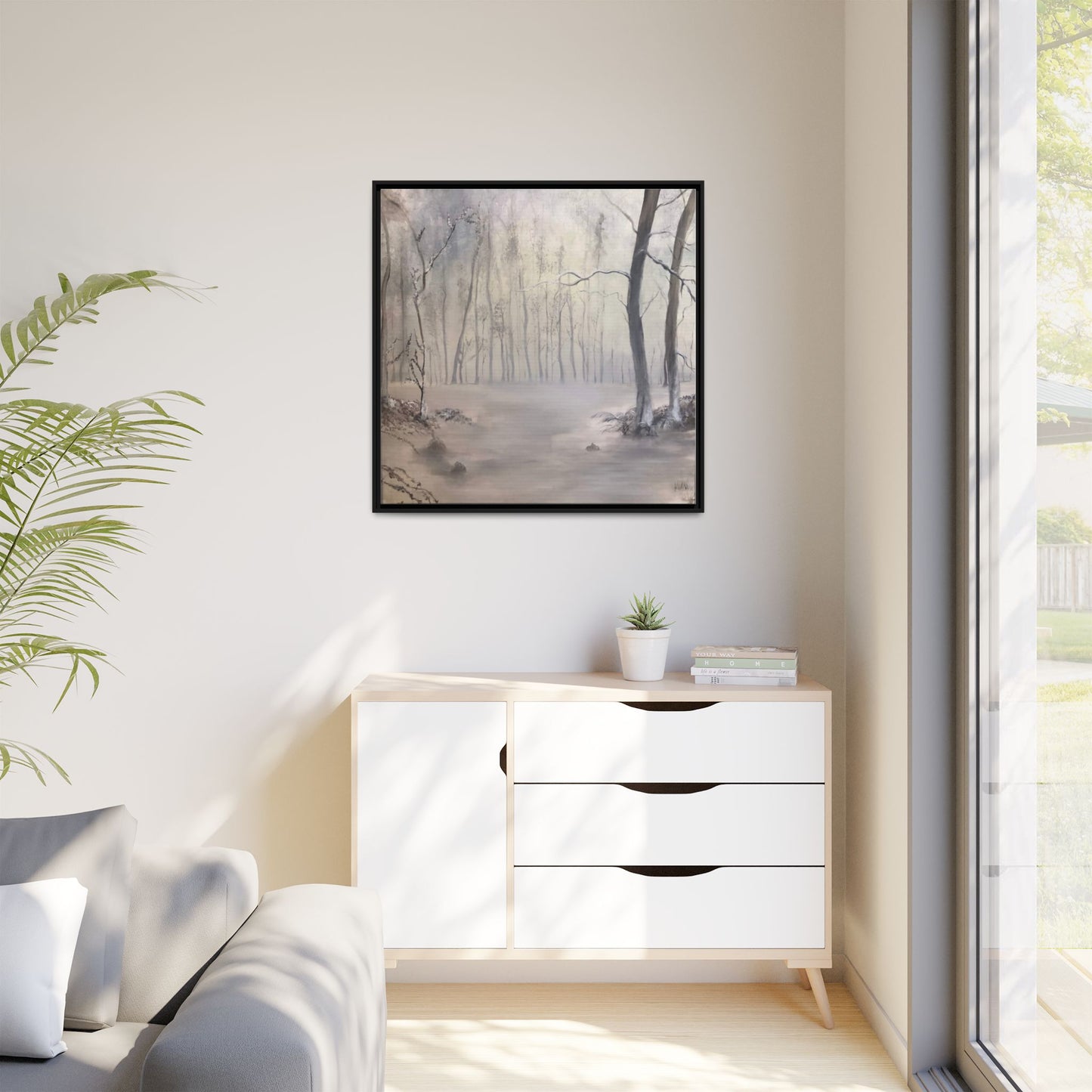 "Silent Winter" Fine Art Print - Framed
