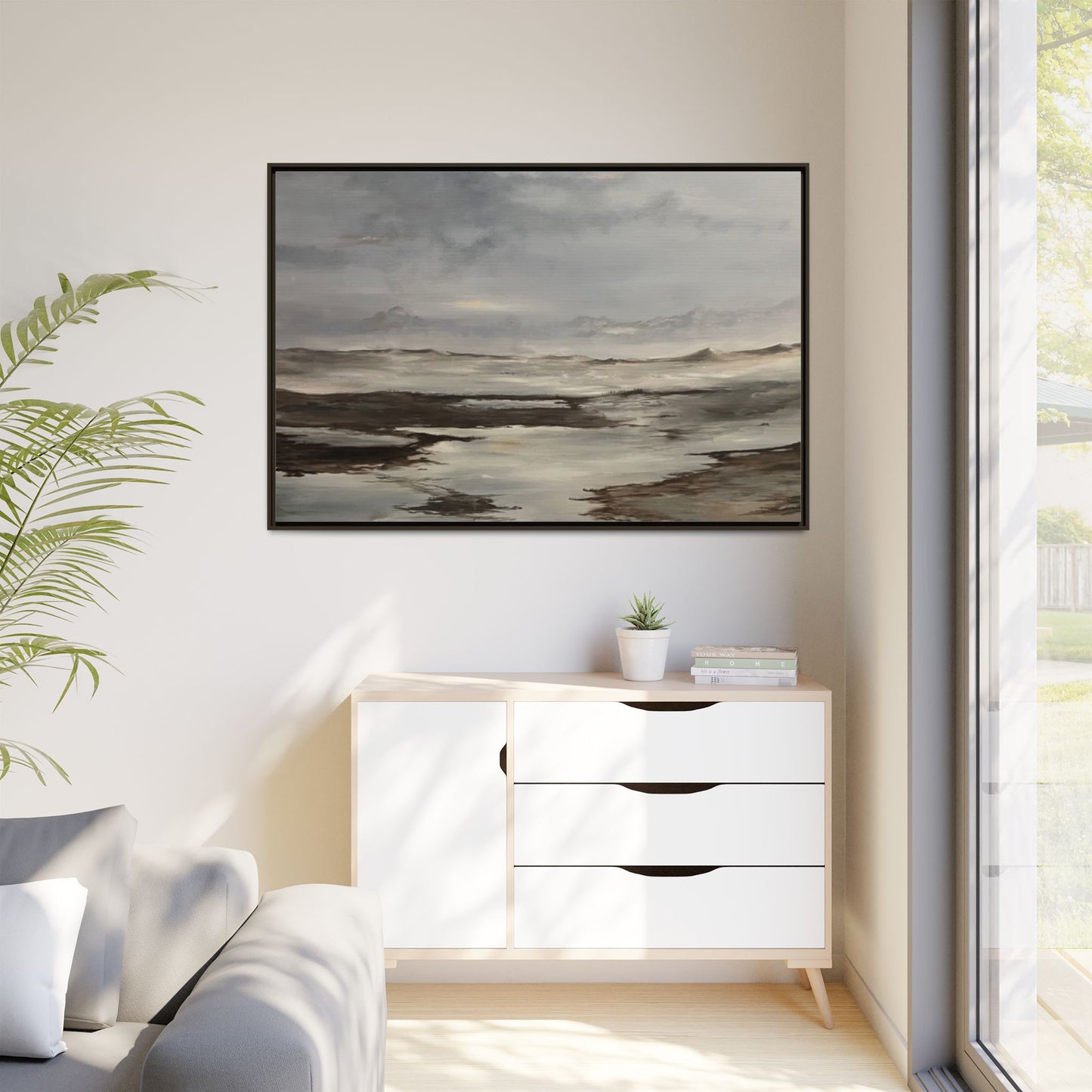 "In the Bog" Fine Art Print - Framed