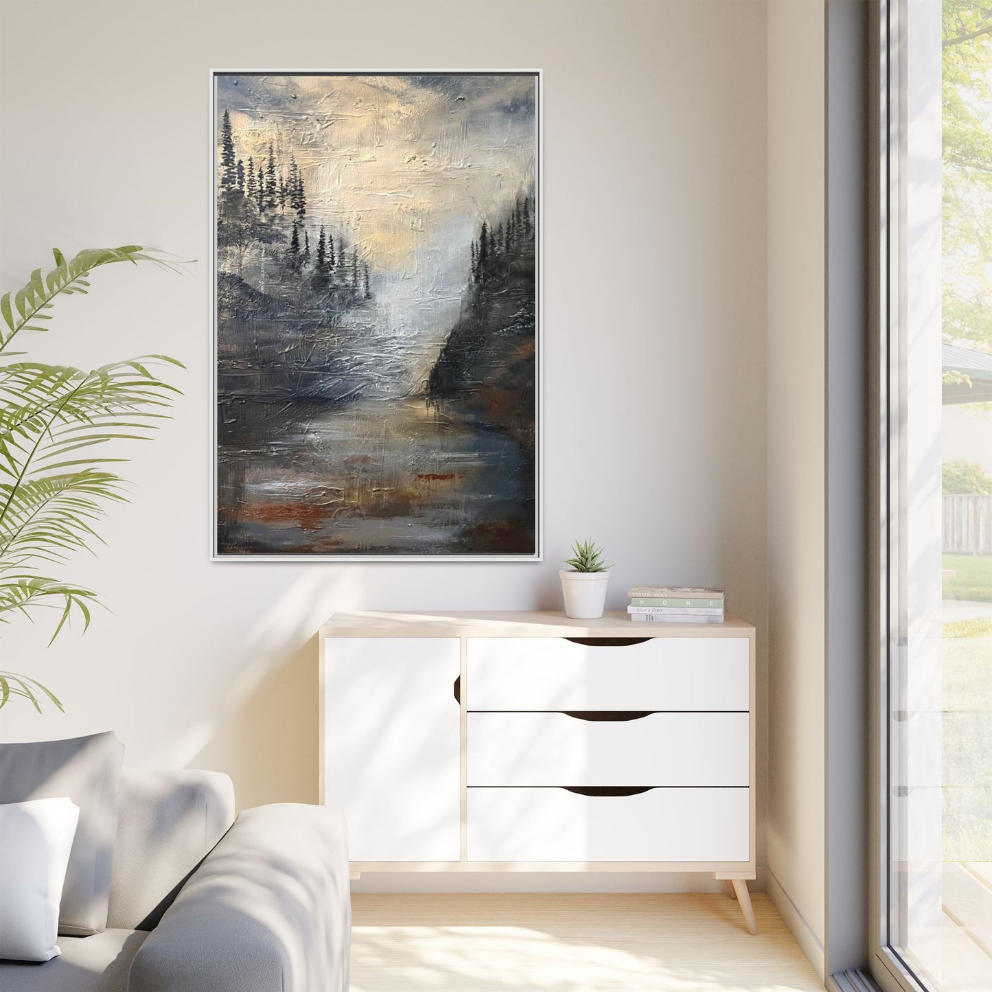 "Valley of Stillness" Fine Art Print - Framed