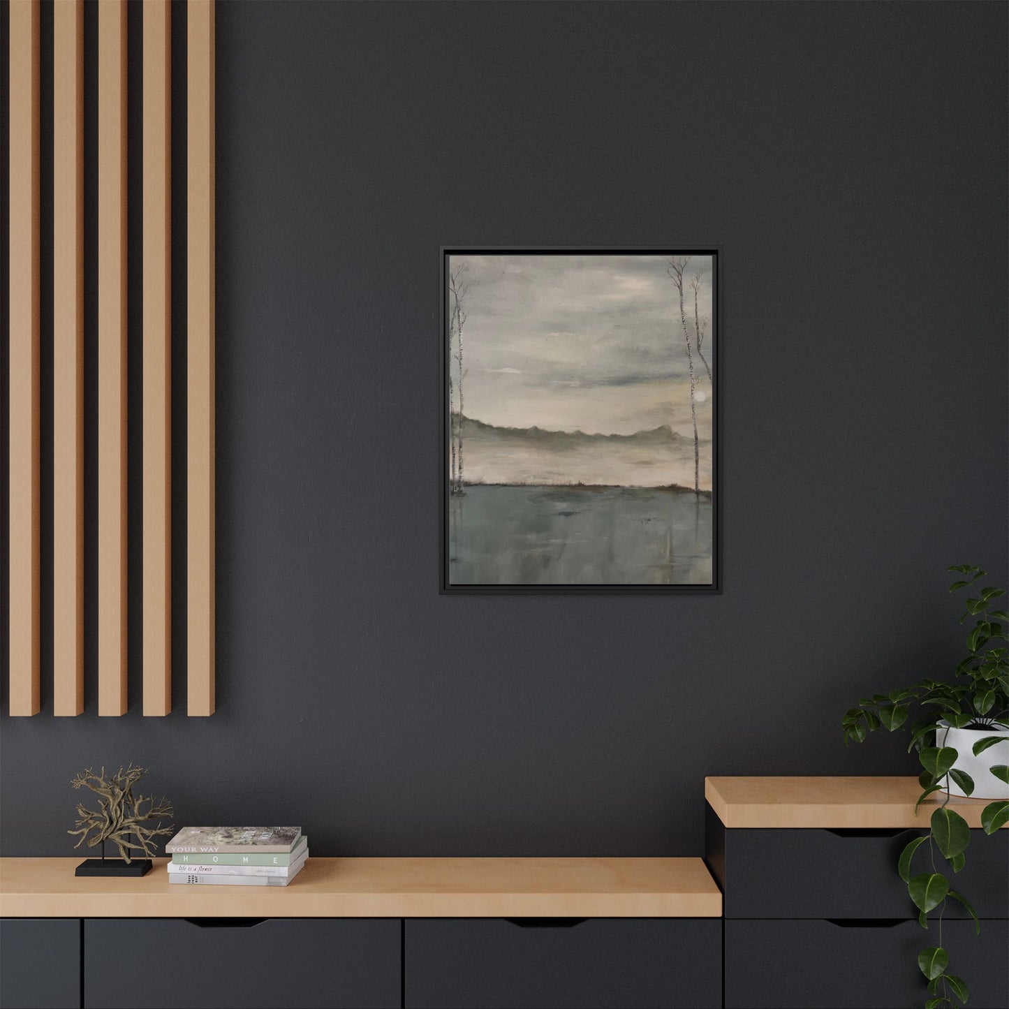 "Veil of Morning Light" Fine Art Print - Framed