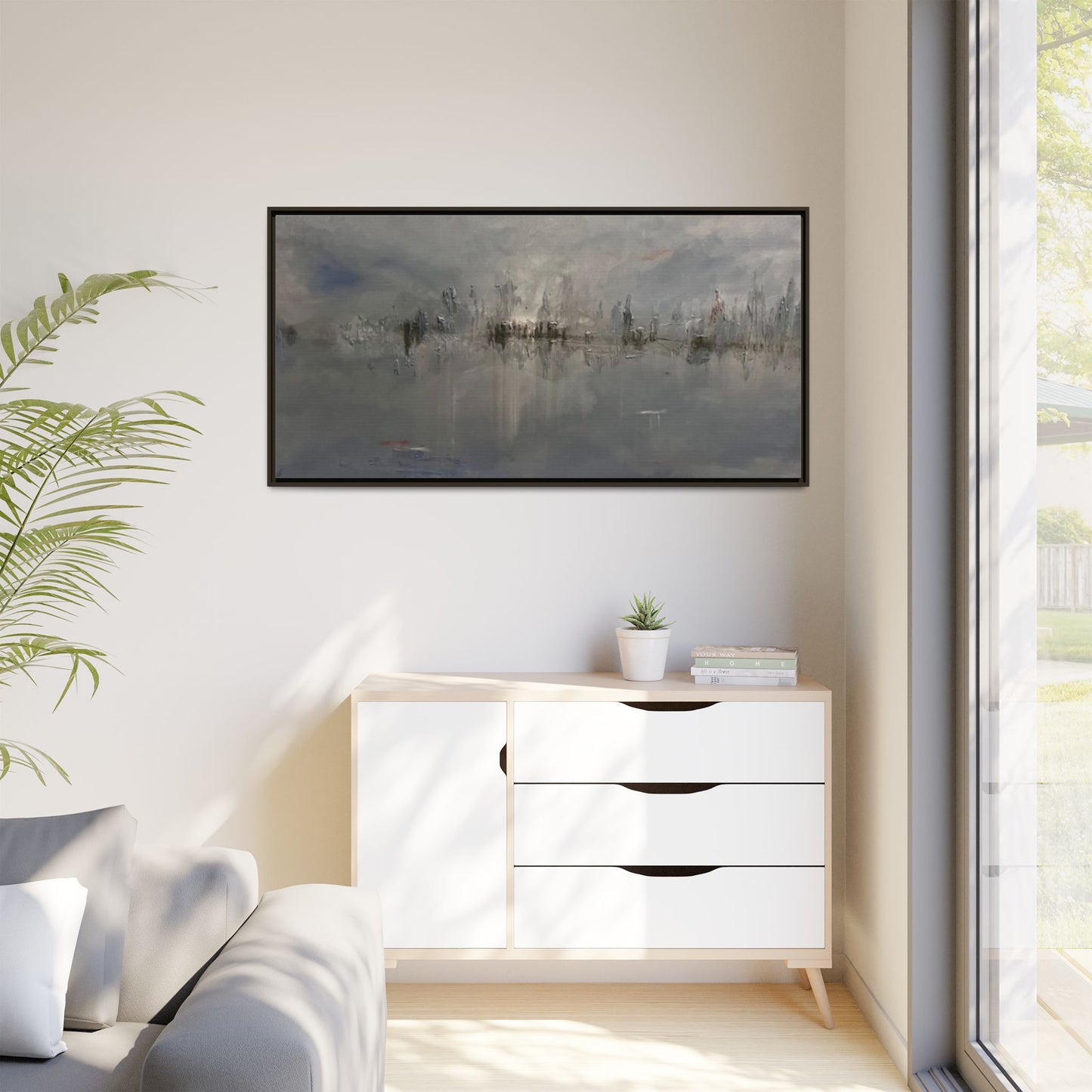Weight of the Sky" Fine Art Print - Framed