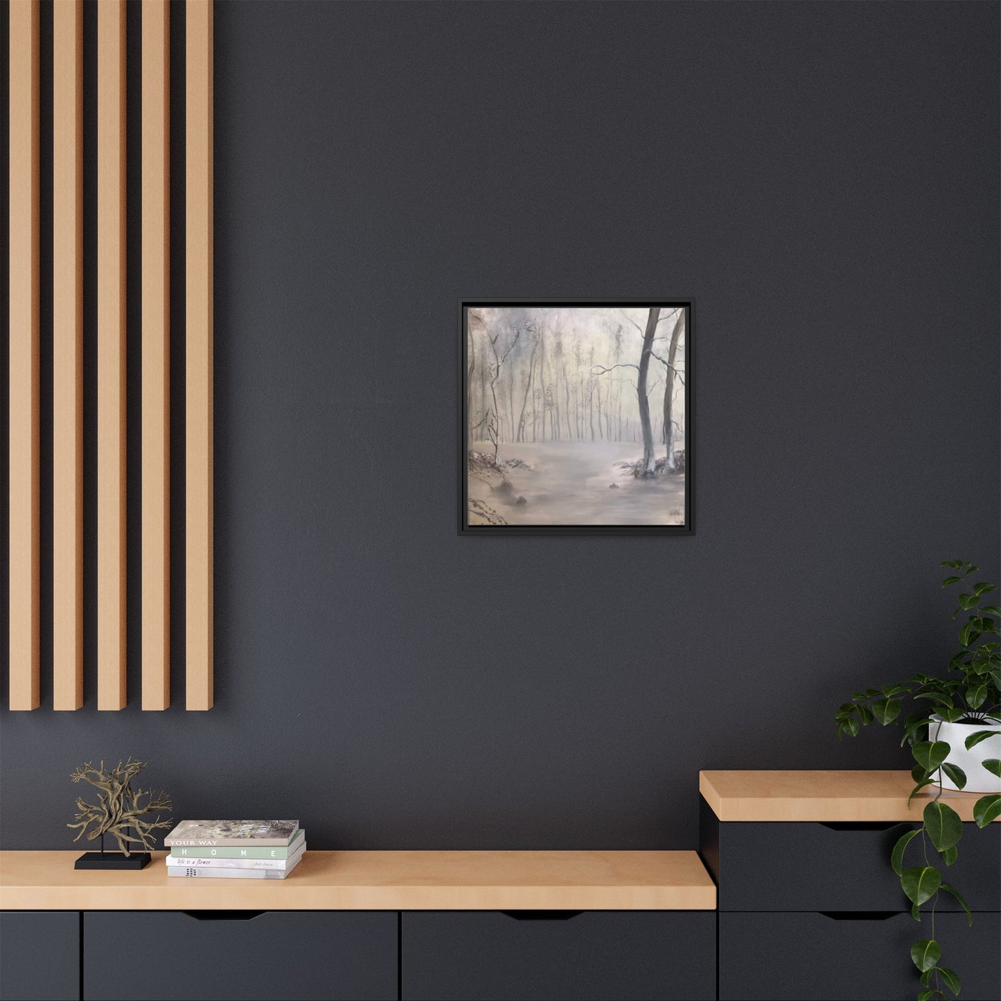 "Silent Winter" Fine Art Print - Framed