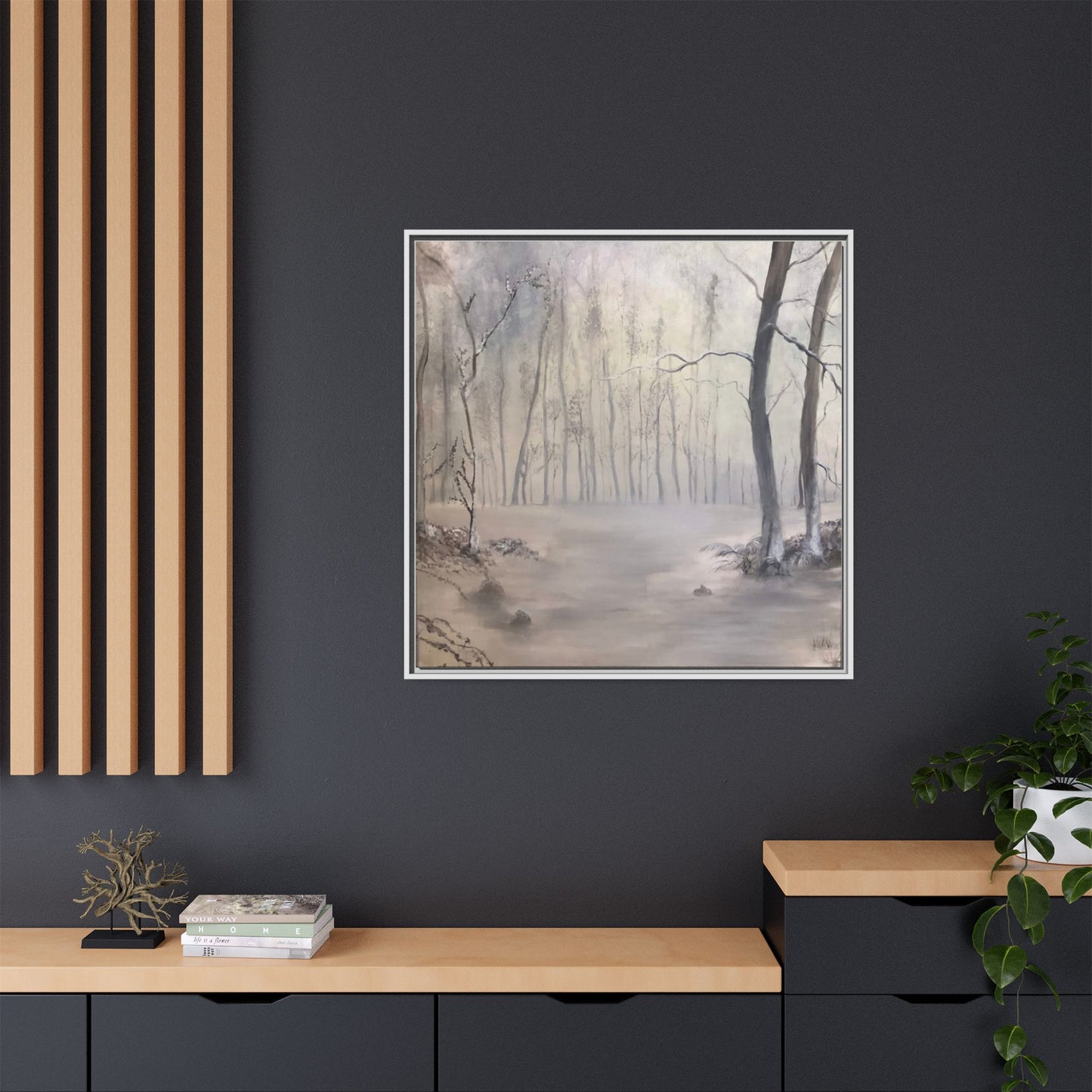 "Silent Winter" Fine Art Print - Framed