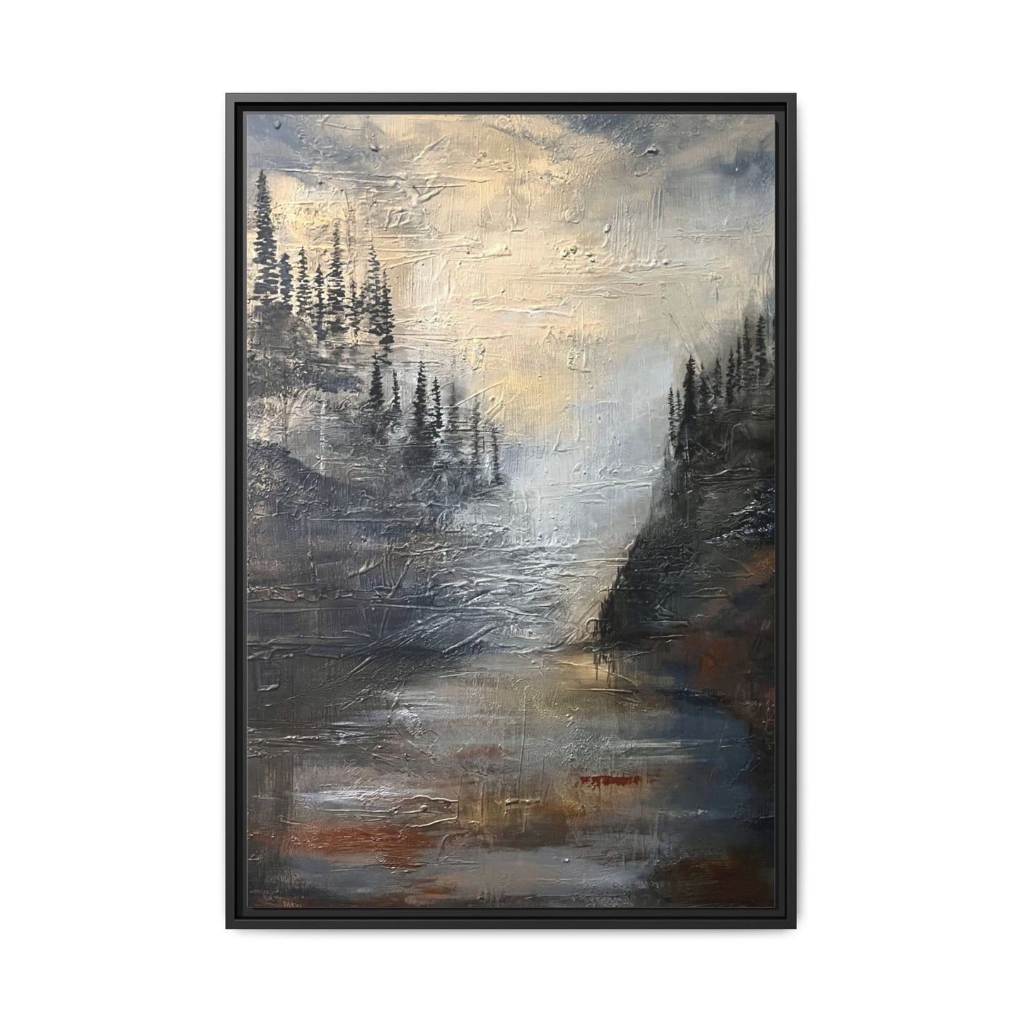 "Valley of Stillness" Fine Art Print - Framed