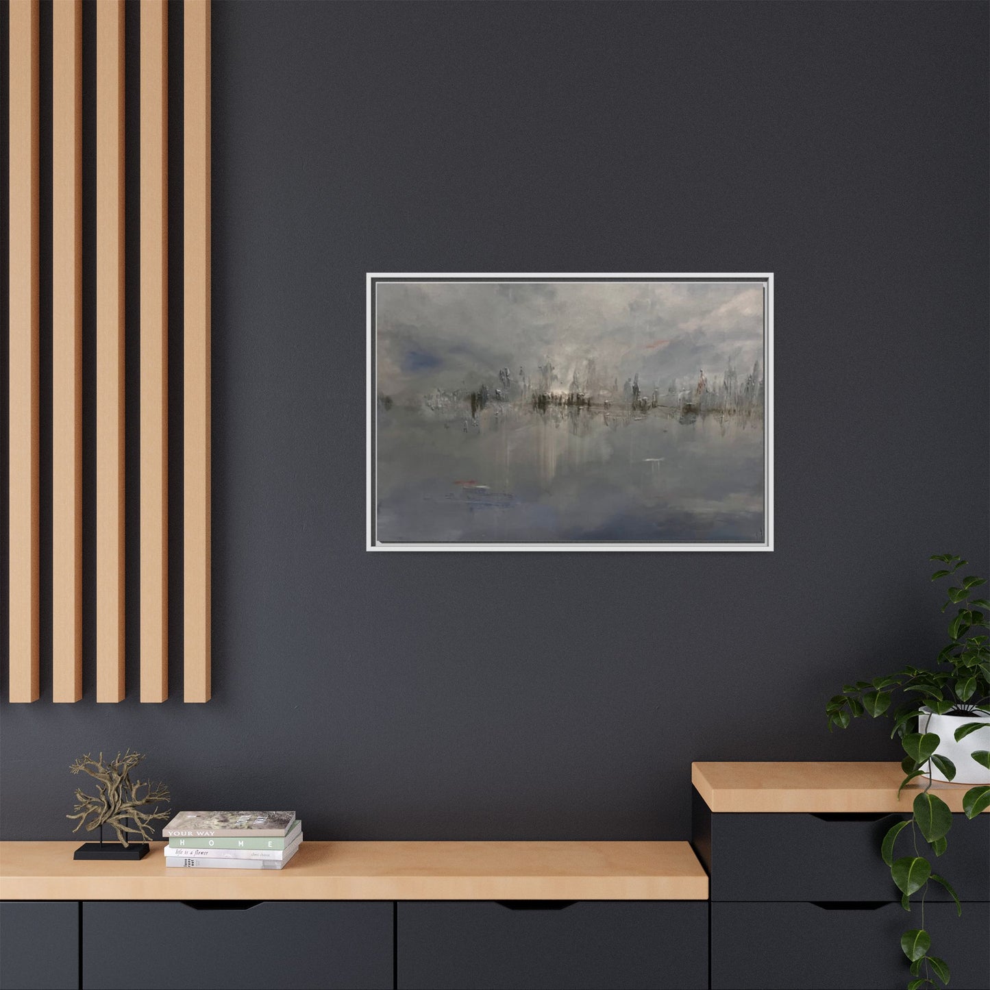 Weight of the Sky" Fine Art Print - Framed