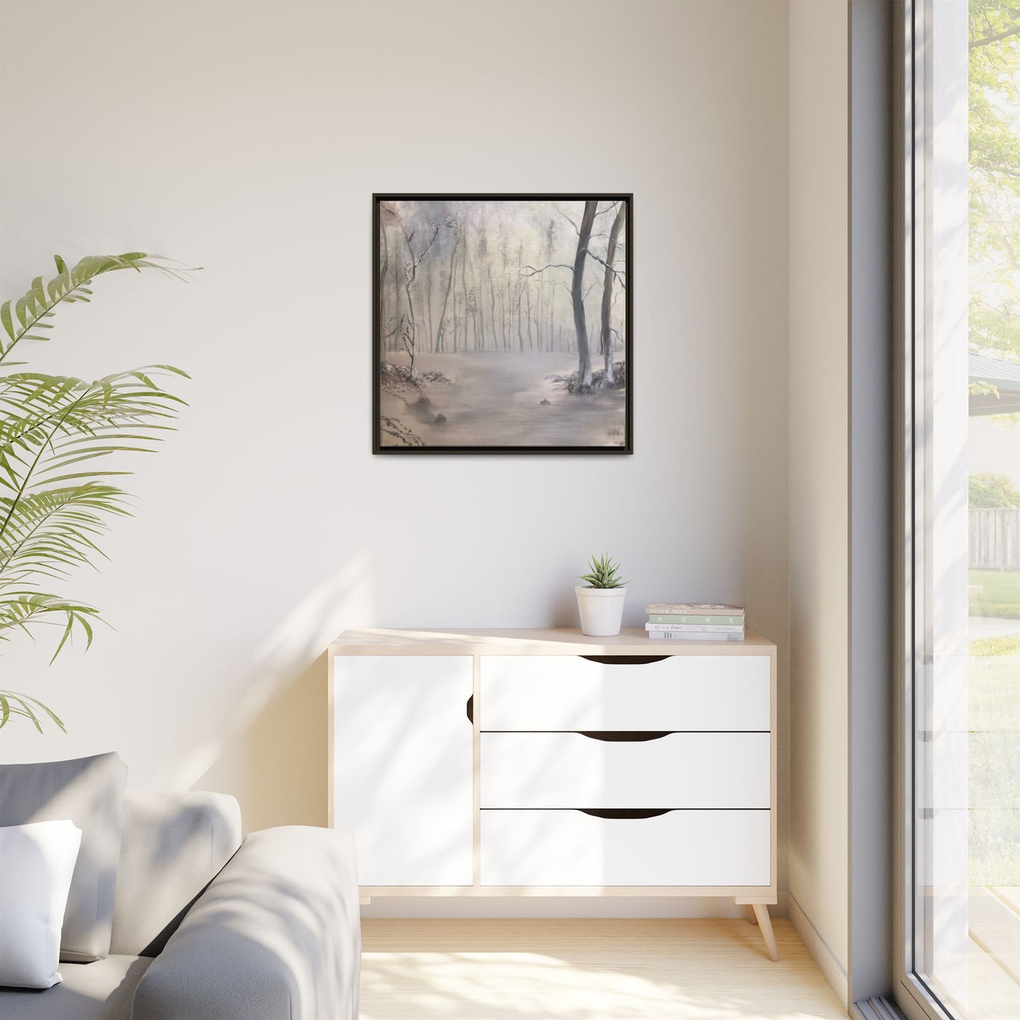 "Silent Winter" Fine Art Print - Framed