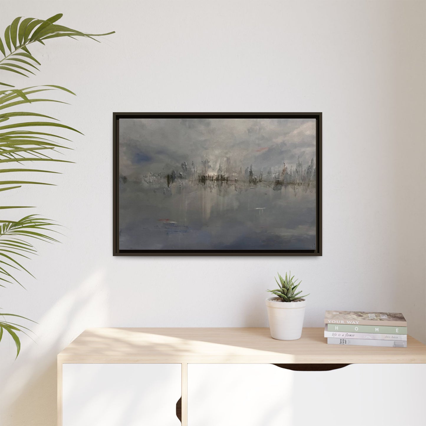 Weight of the Sky" Fine Art Print - Framed