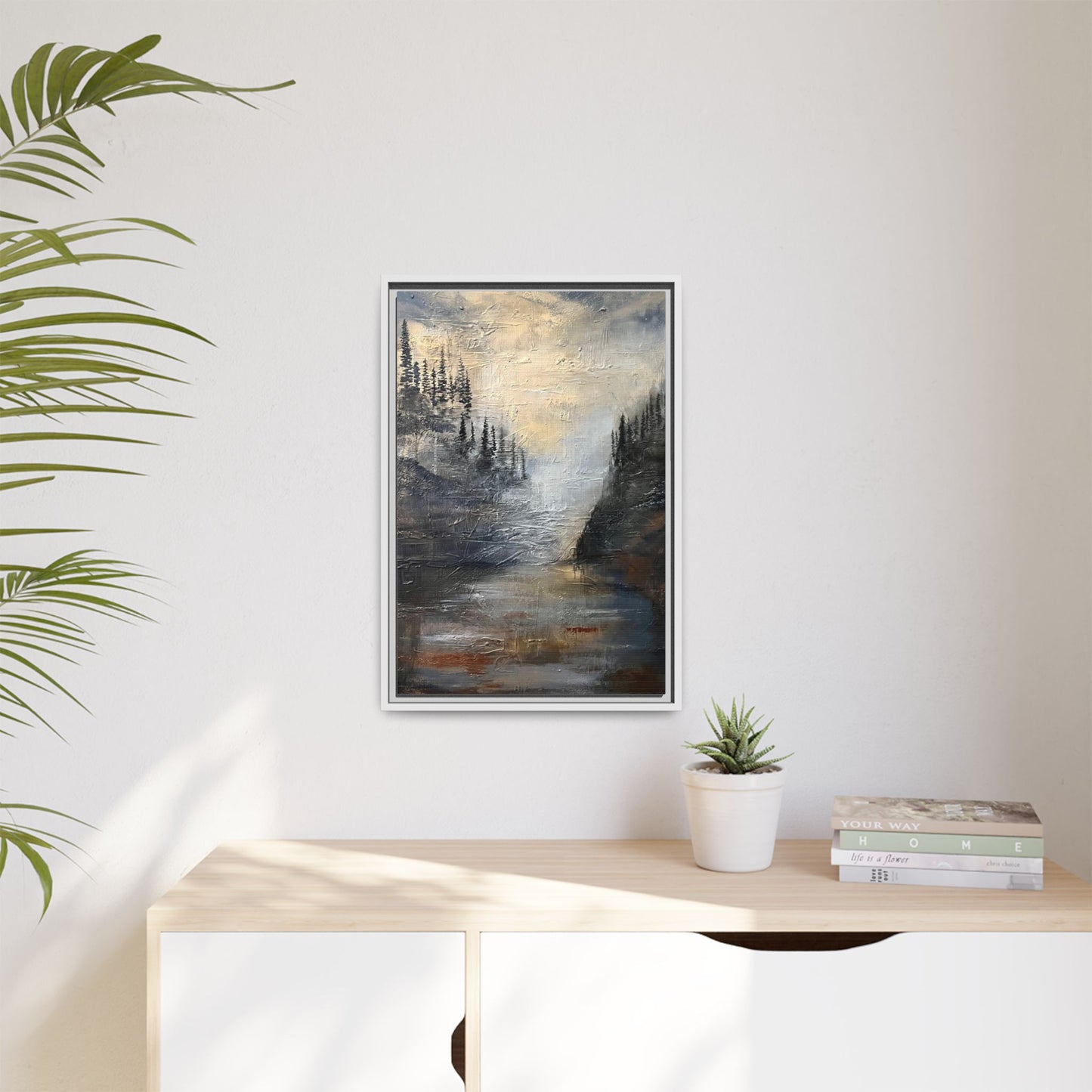 "Valley of Stillness" Fine Art Print - Framed