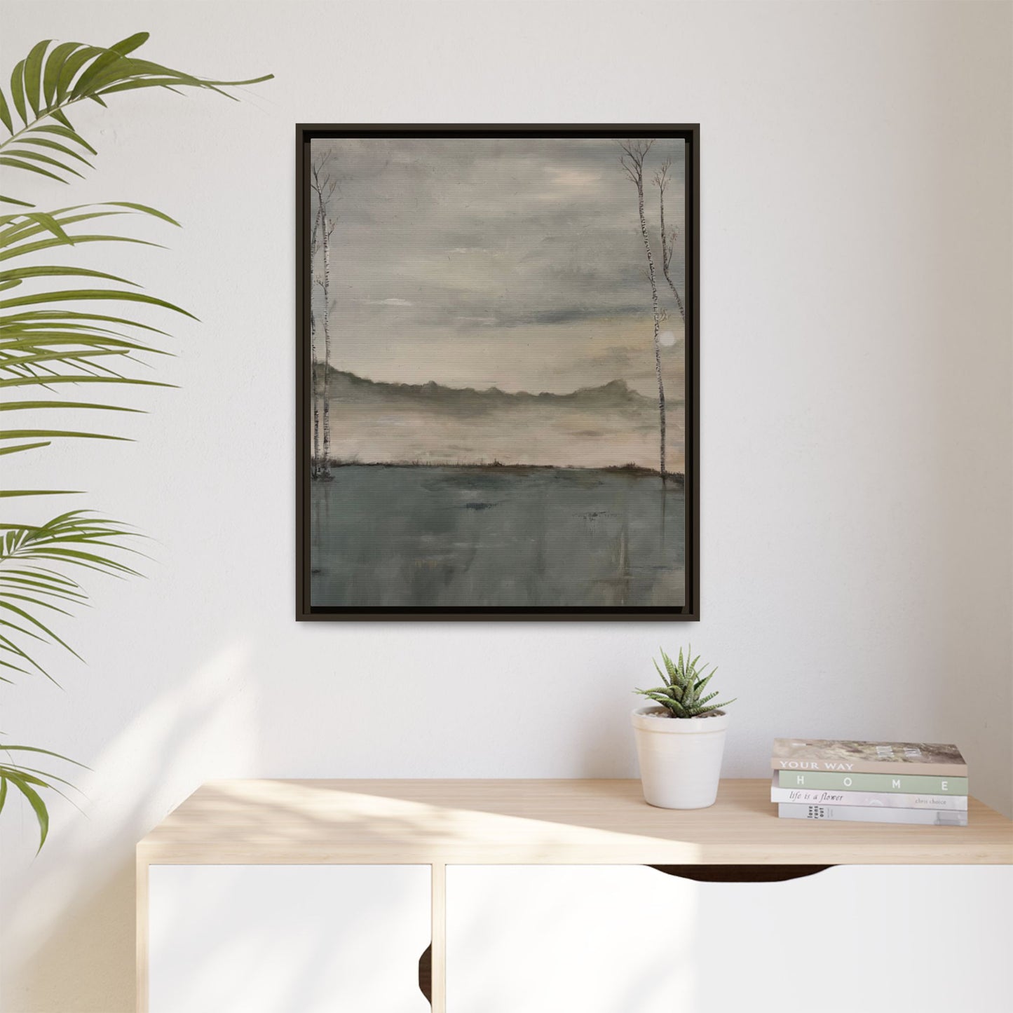 "Veil of Morning Light" Fine Art Print - Framed