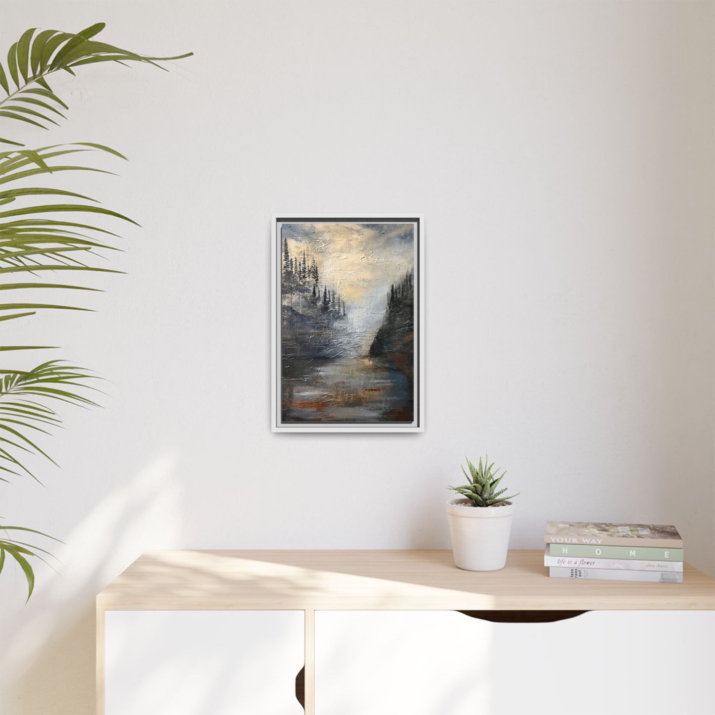 "Valley of Stillness" Fine Art Print - Framed