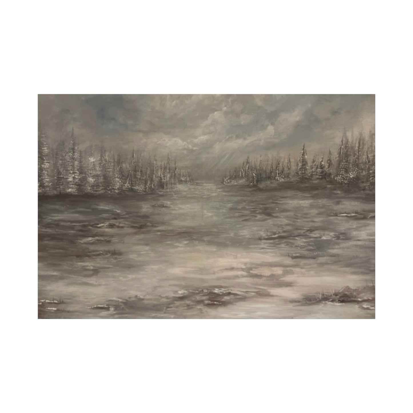 "Among the Evergreens" Fine Art Print