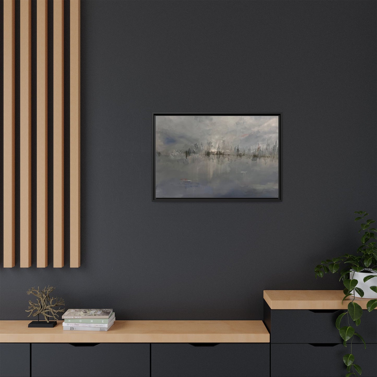 Weight of the Sky" Fine Art Print - Framed