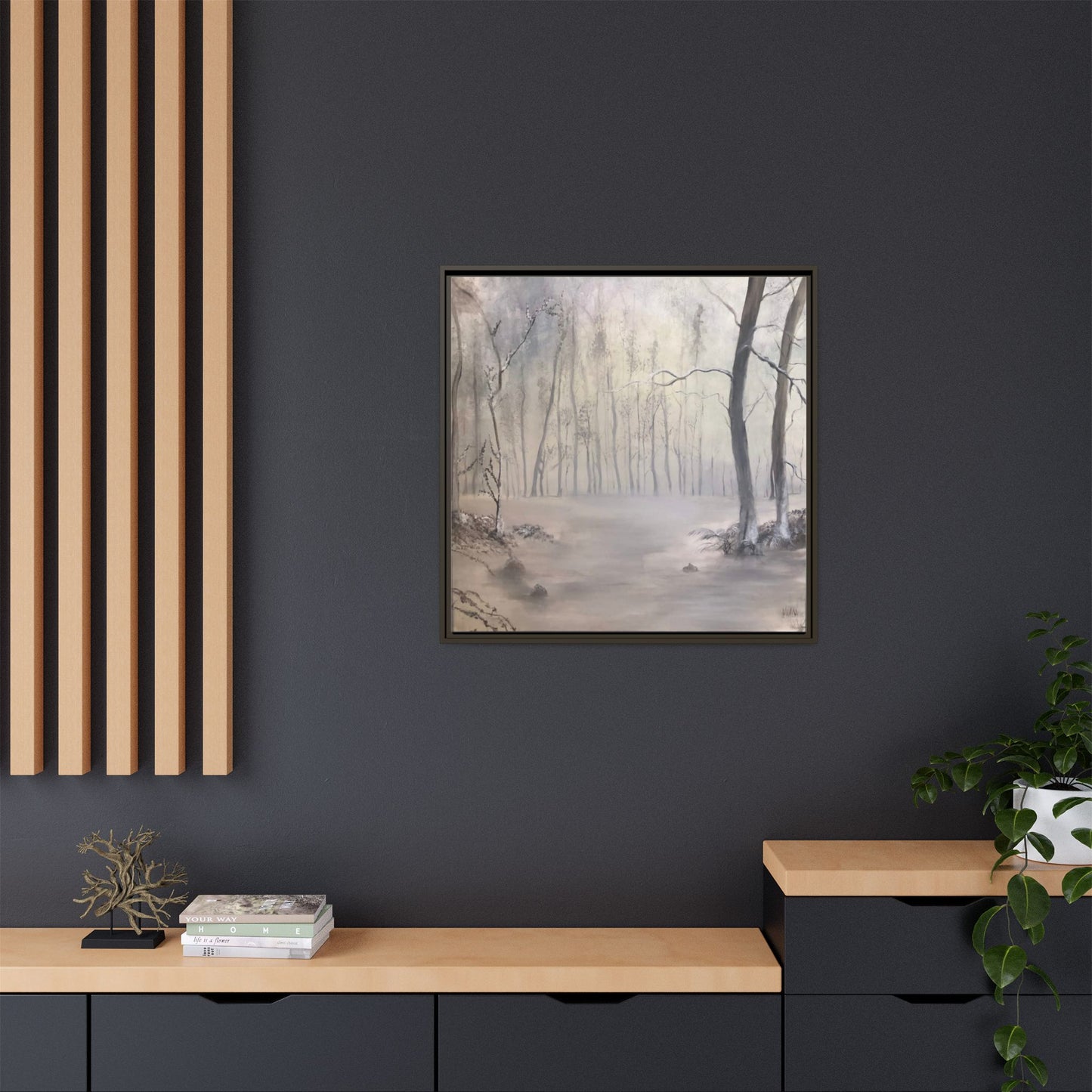 "Silent Winter" Fine Art Print - Framed