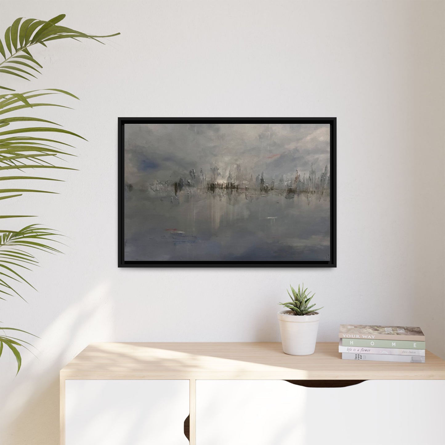 Weight of the Sky" Fine Art Print - Framed