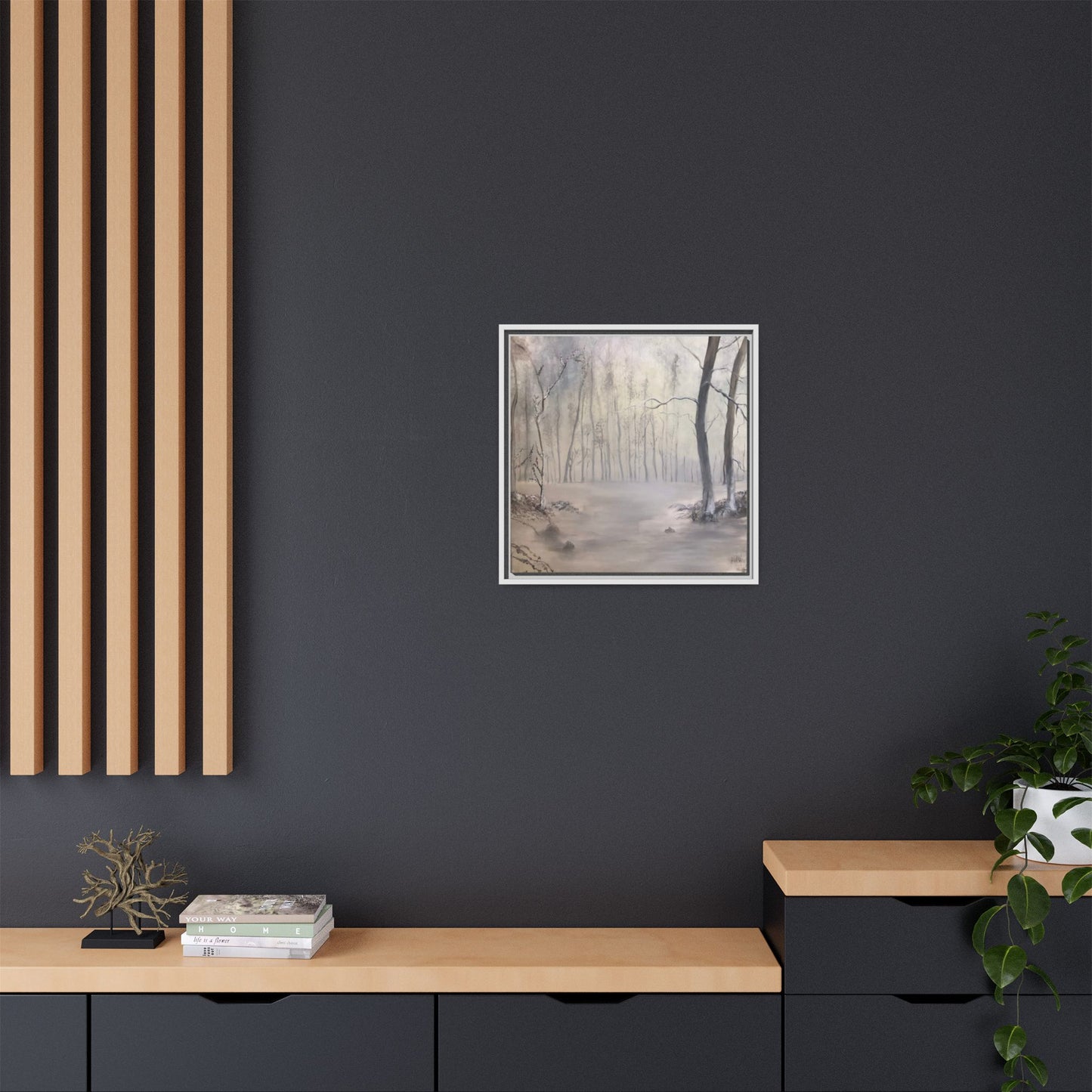 "Silent Winter" Fine Art Print - Framed
