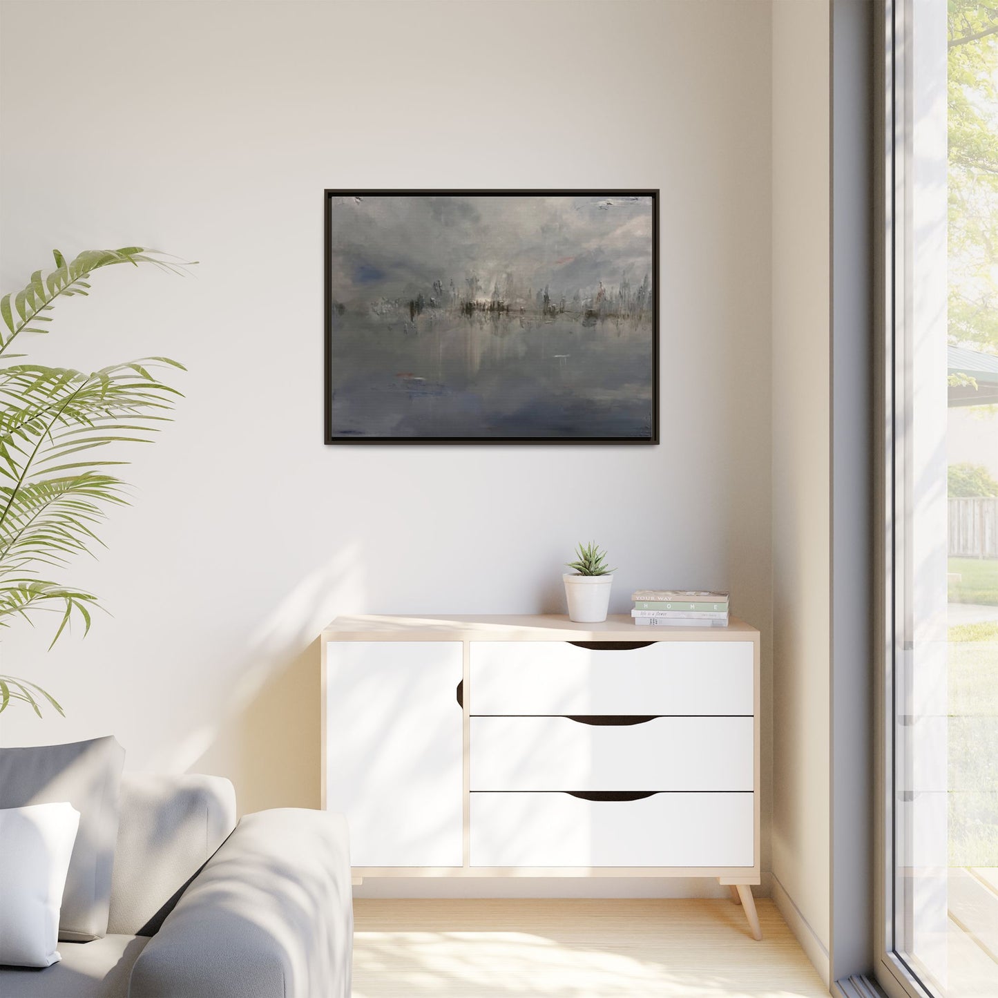 Weight of the Sky" Fine Art Print - Framed