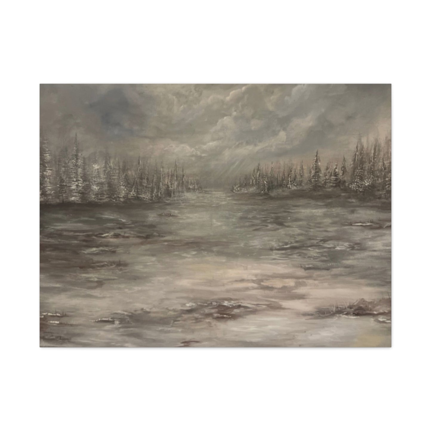 "Among the Evergreens" Fine Art Print