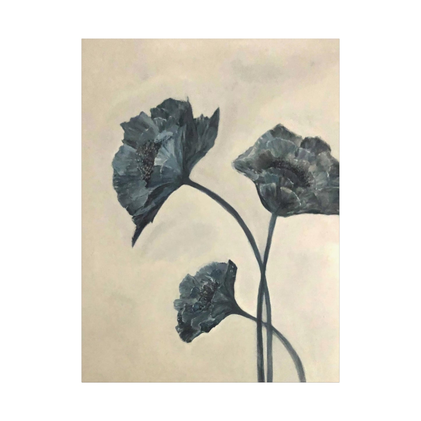 "Azure Bloom" Fine Art Print