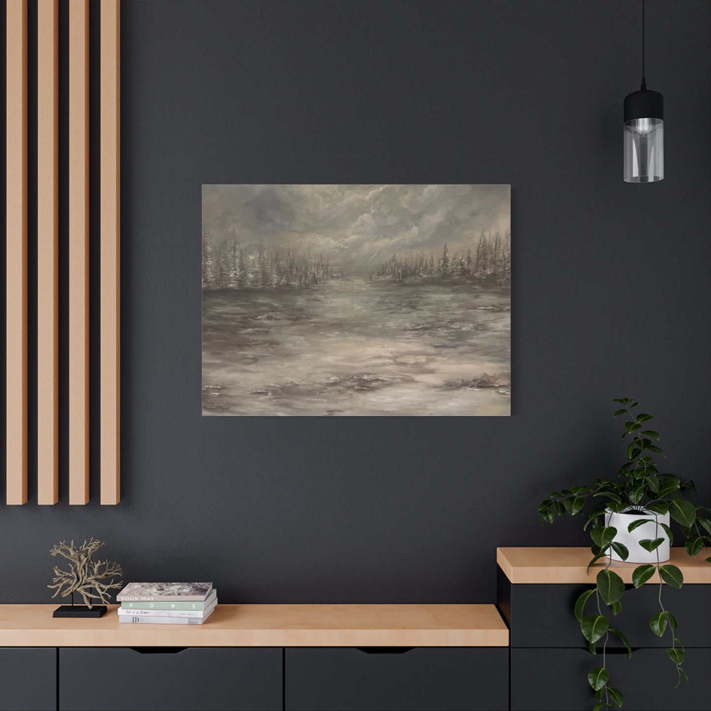 "Among the Evergreens" Fine Art Print